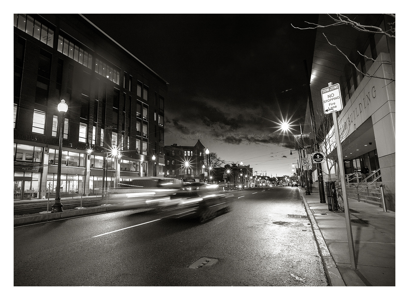 Evening, Huntington Ave.