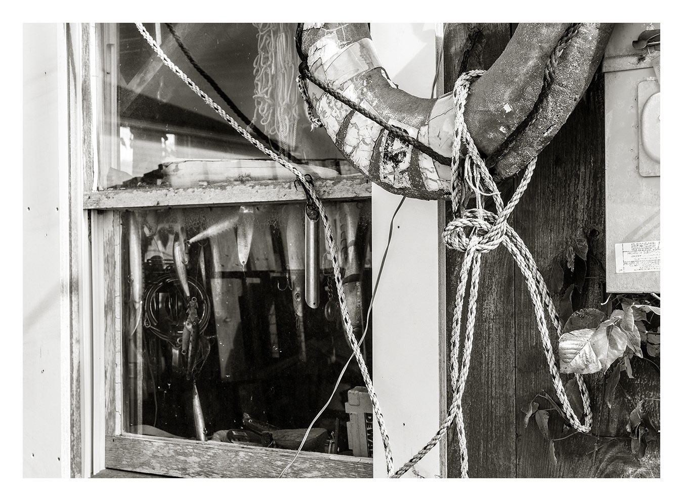 Fishing Shack Window 1, Menemsha