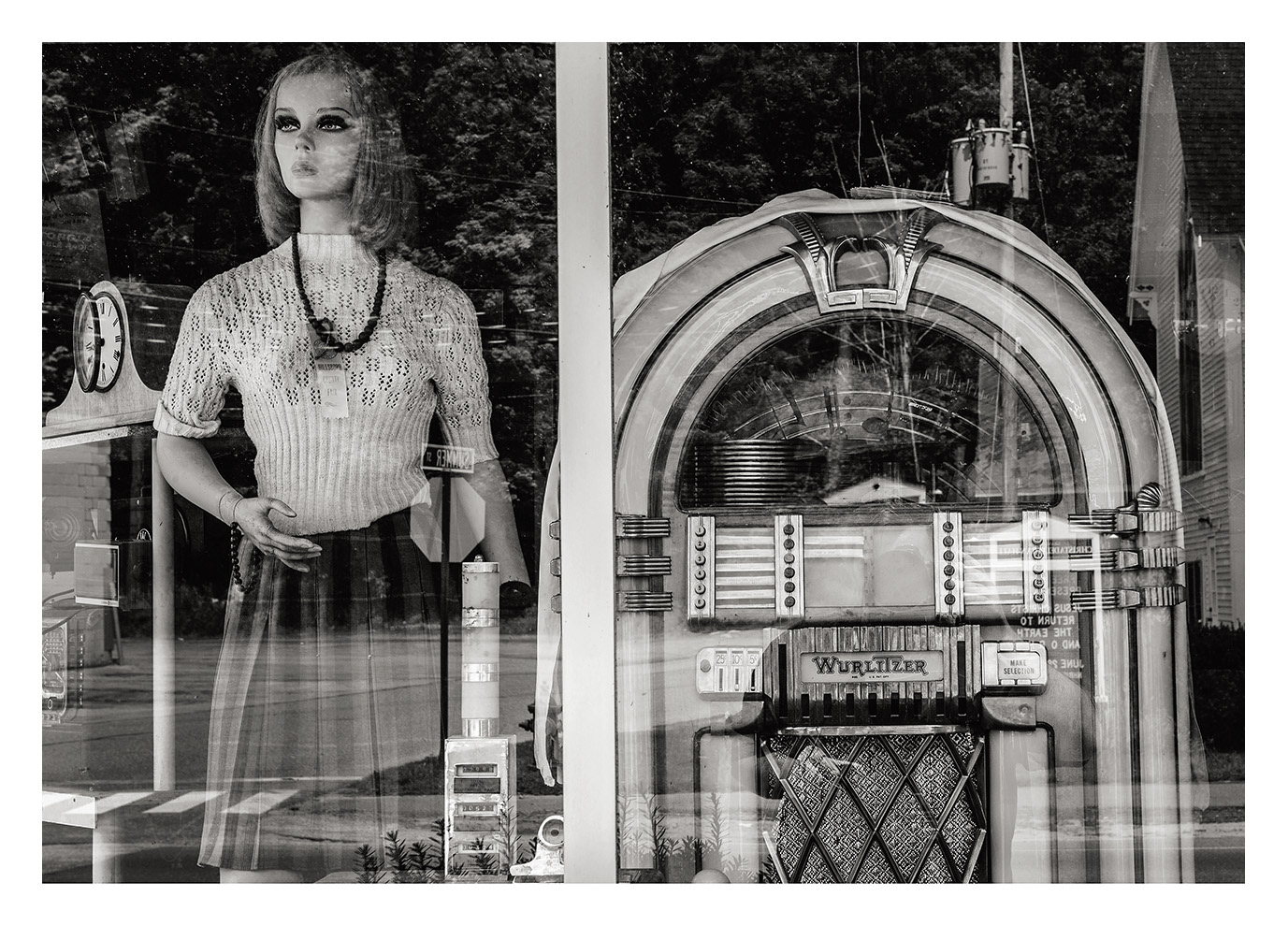 Mannequin and Juke Box, Goffstown, NH