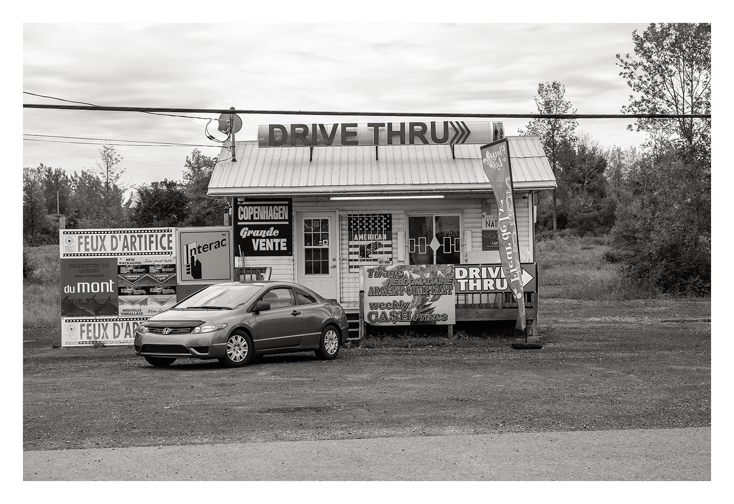 Mohawk Drive Thru, Kahnawake Reservation, Montreal