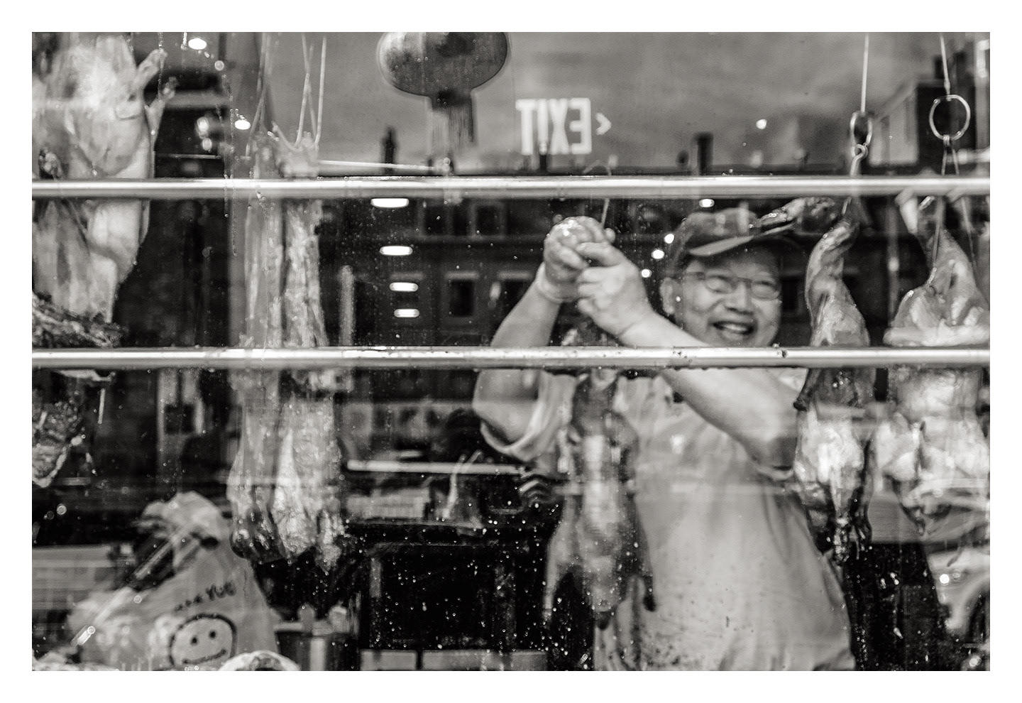 Happy Chinatown Poultry Shop Owner