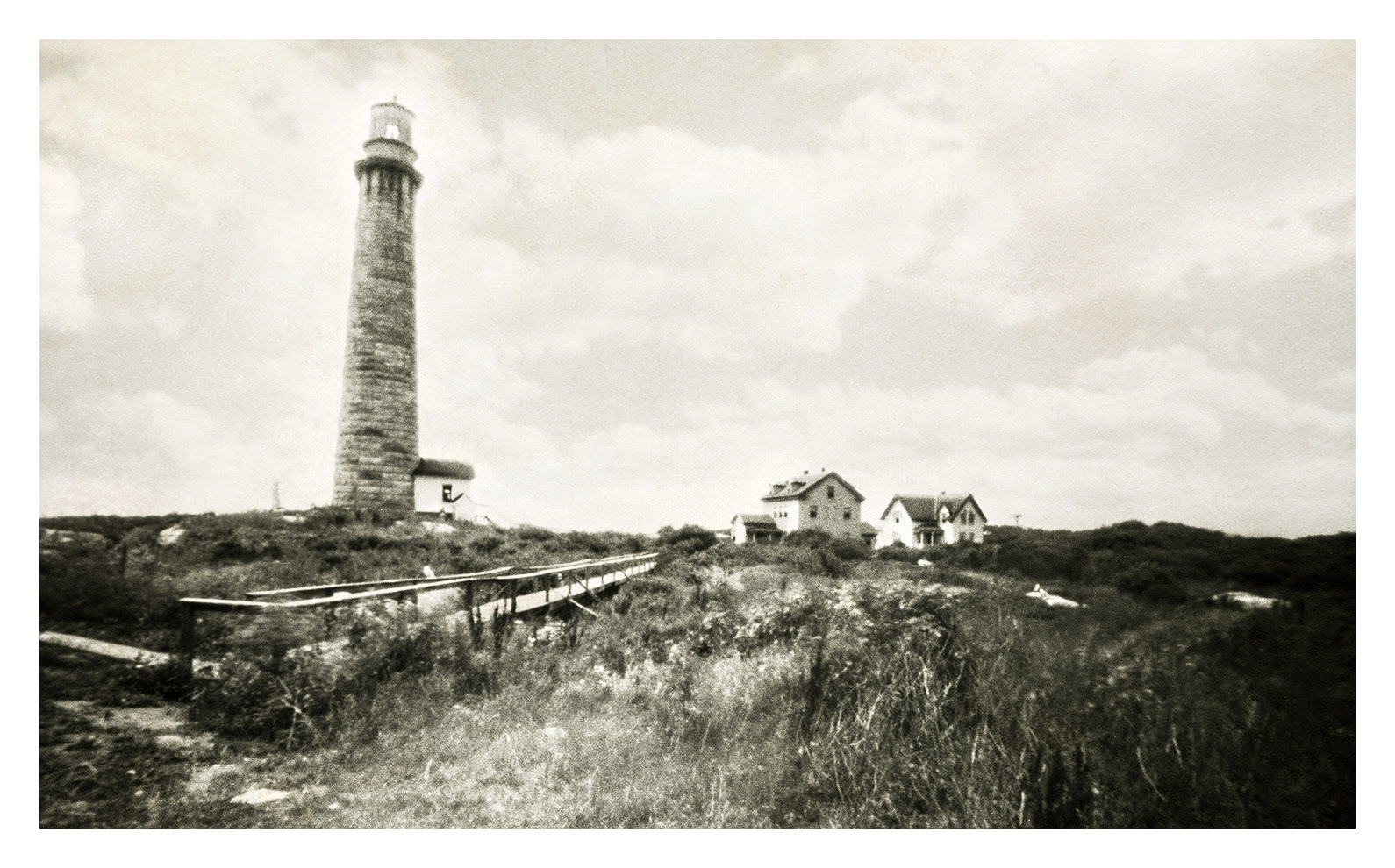 South Tower and Keeper's Cottage, Thacher Island
