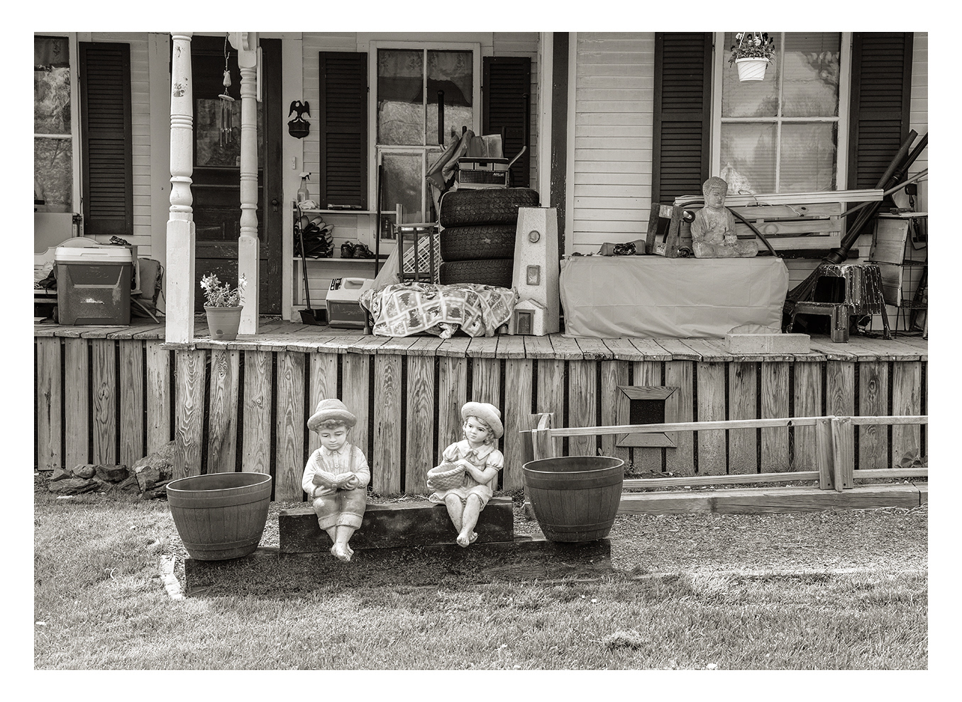 Lawn Figurines, Pittsburg, NH