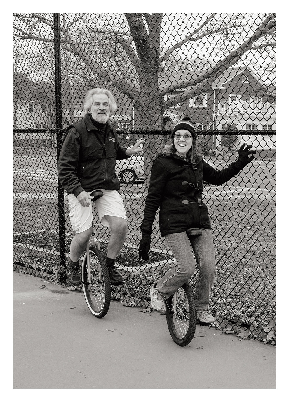 Unicyclists