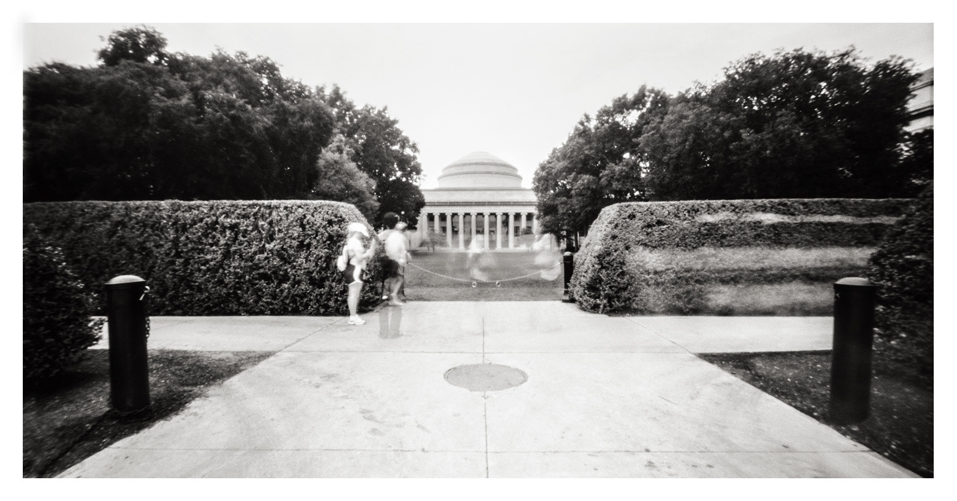 MIT Dome and Visitors