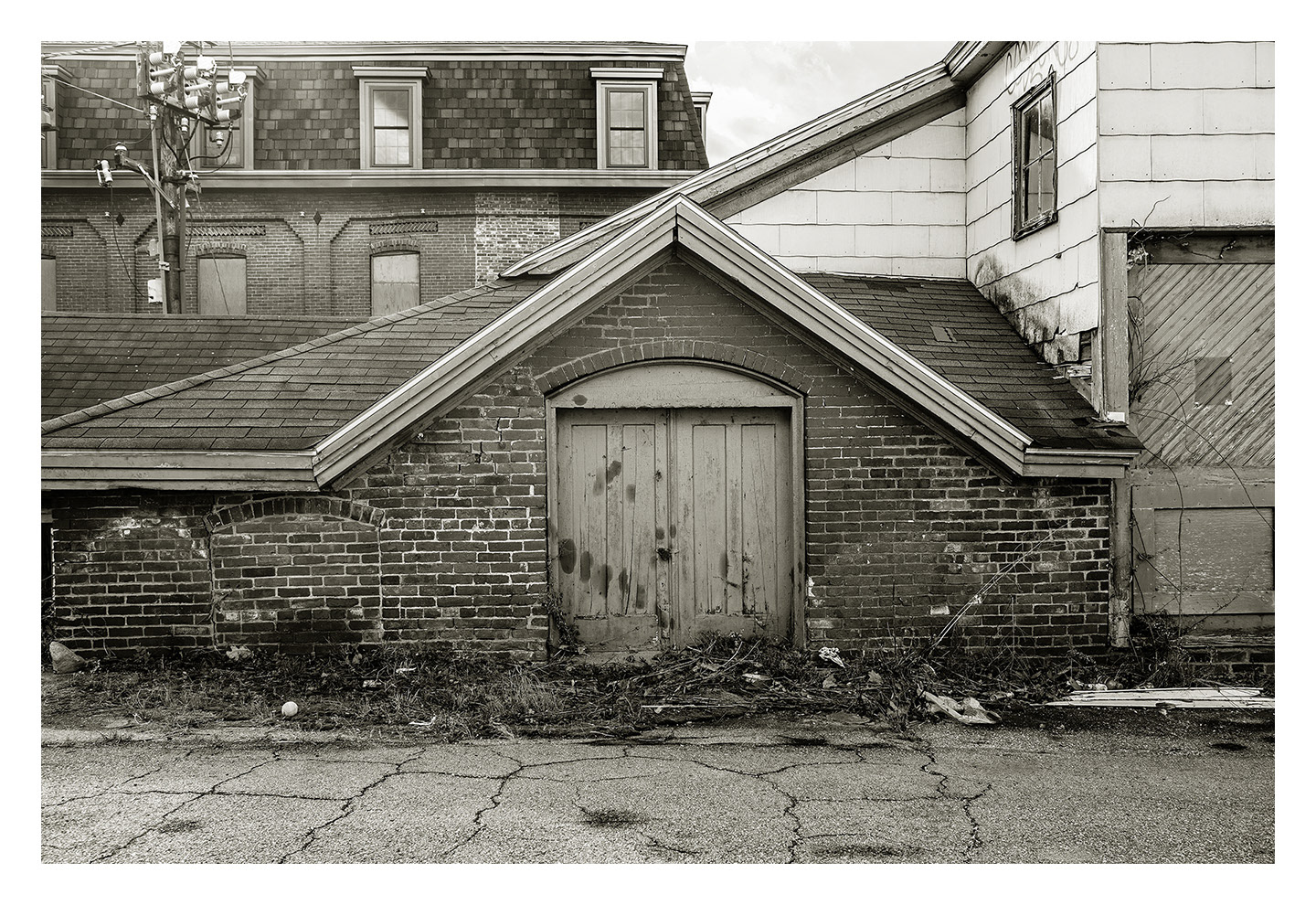 Abandoned Factory Building, Ashland, NH