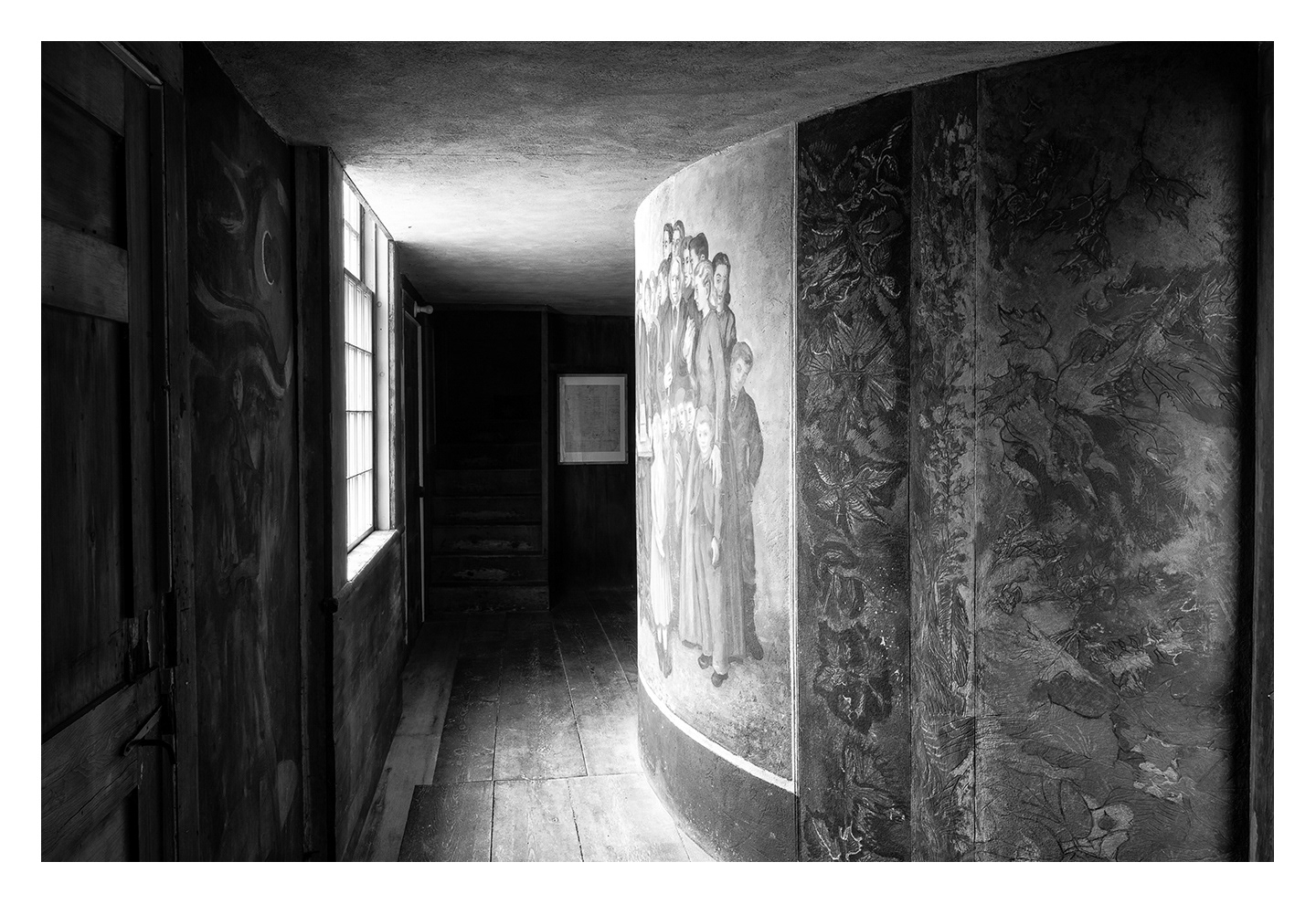 Vestibule Frescoes, South Solon, ME