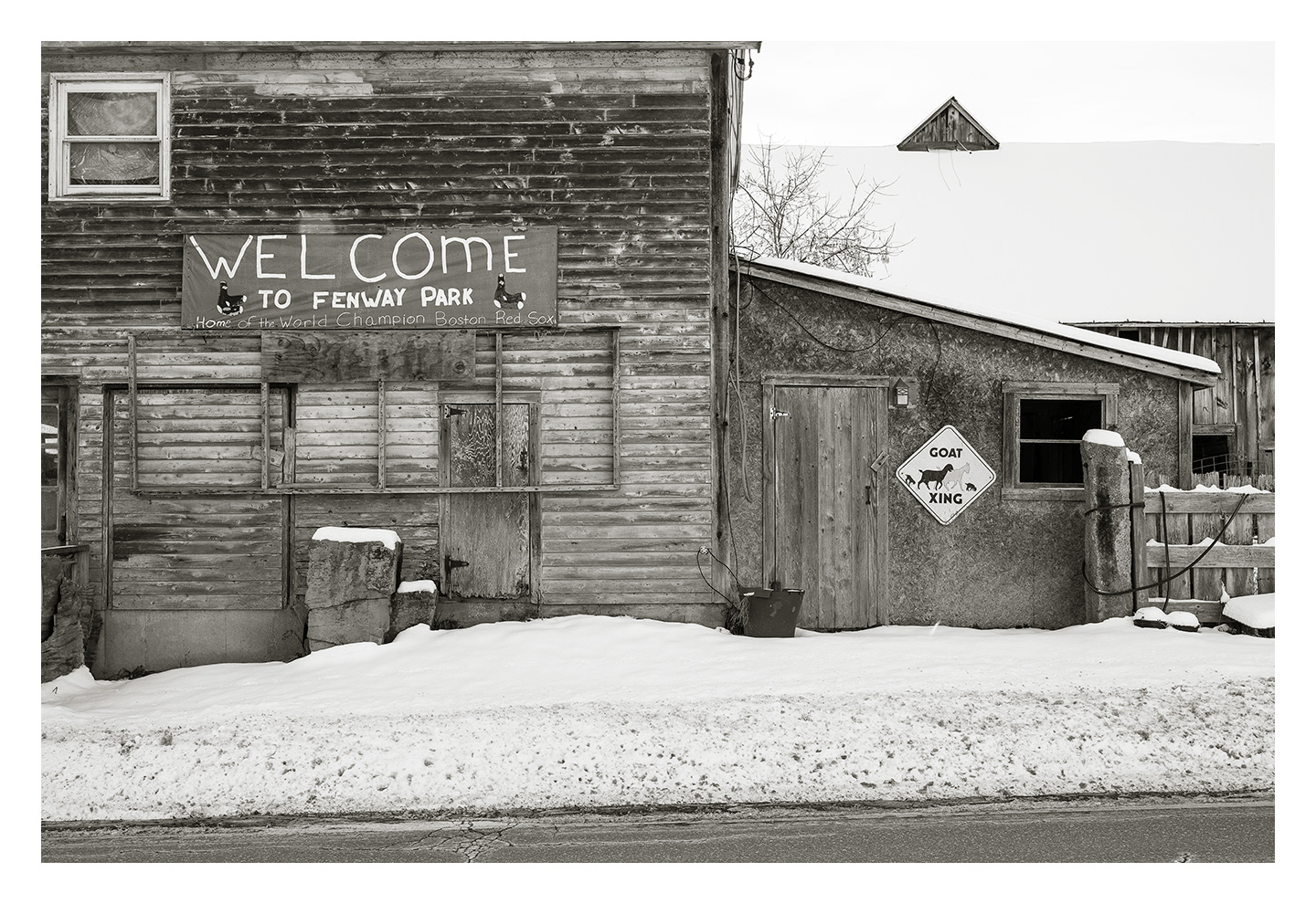 Welcome to Fenway Park, Piermont, NH