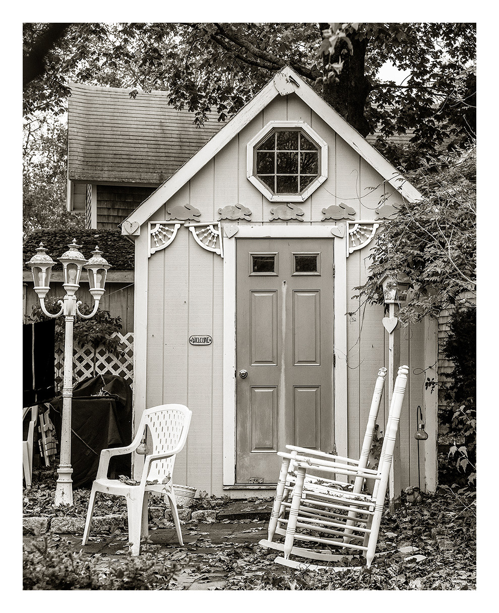 Gingergread Garden Shed, Oak Bluffs