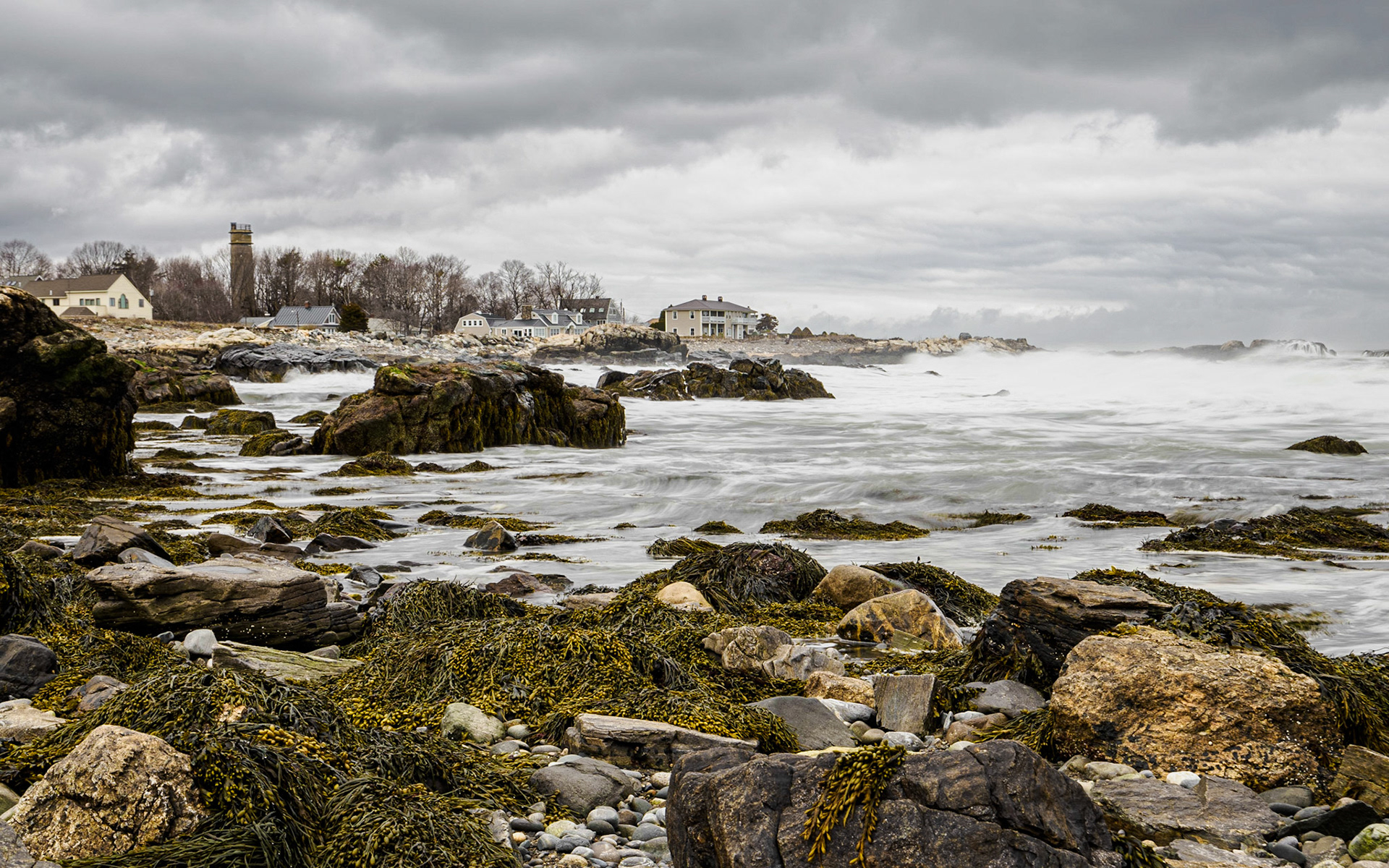 Coastline at Rye, New Hampshire