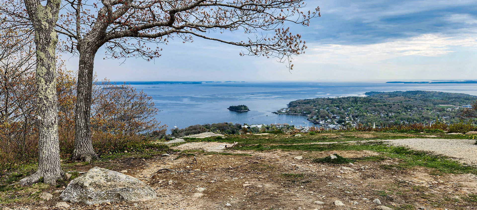 Penobscot Bay from Mount Battie - Camden, ME - May 12, 2023