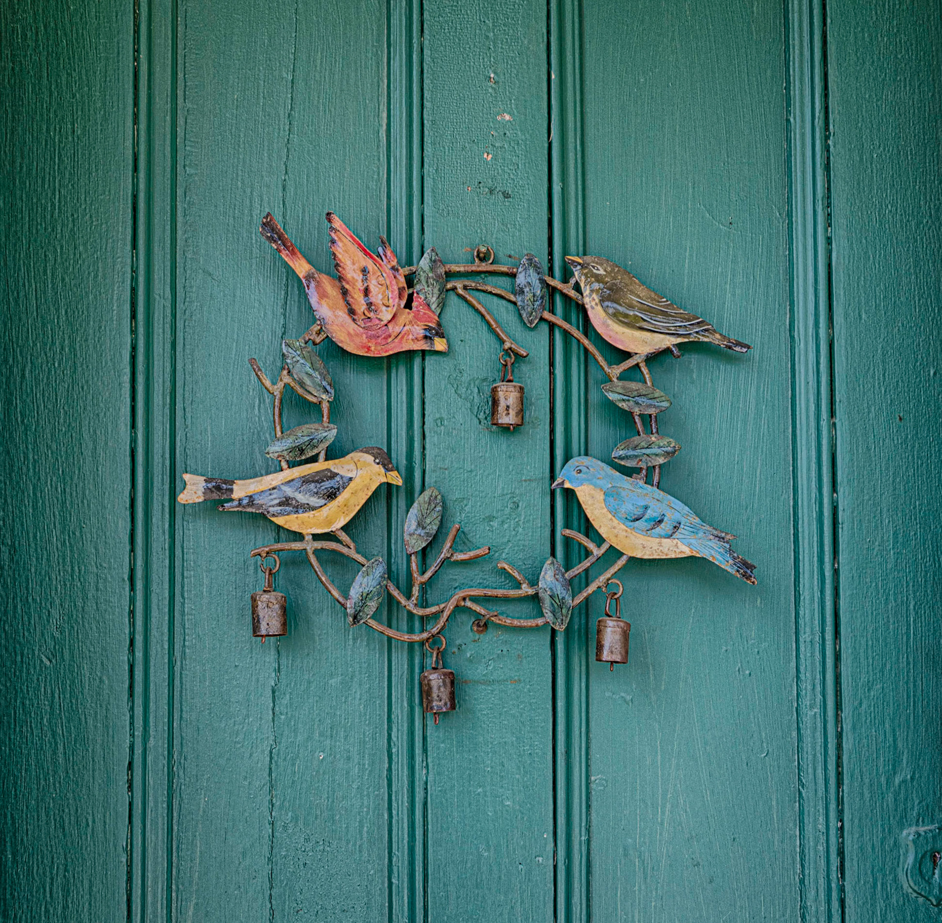 I've been on a quest to photograph any green door that I see with the idea to create a slide show to accompany the 1956 Jim Lowe tune "Green Door".