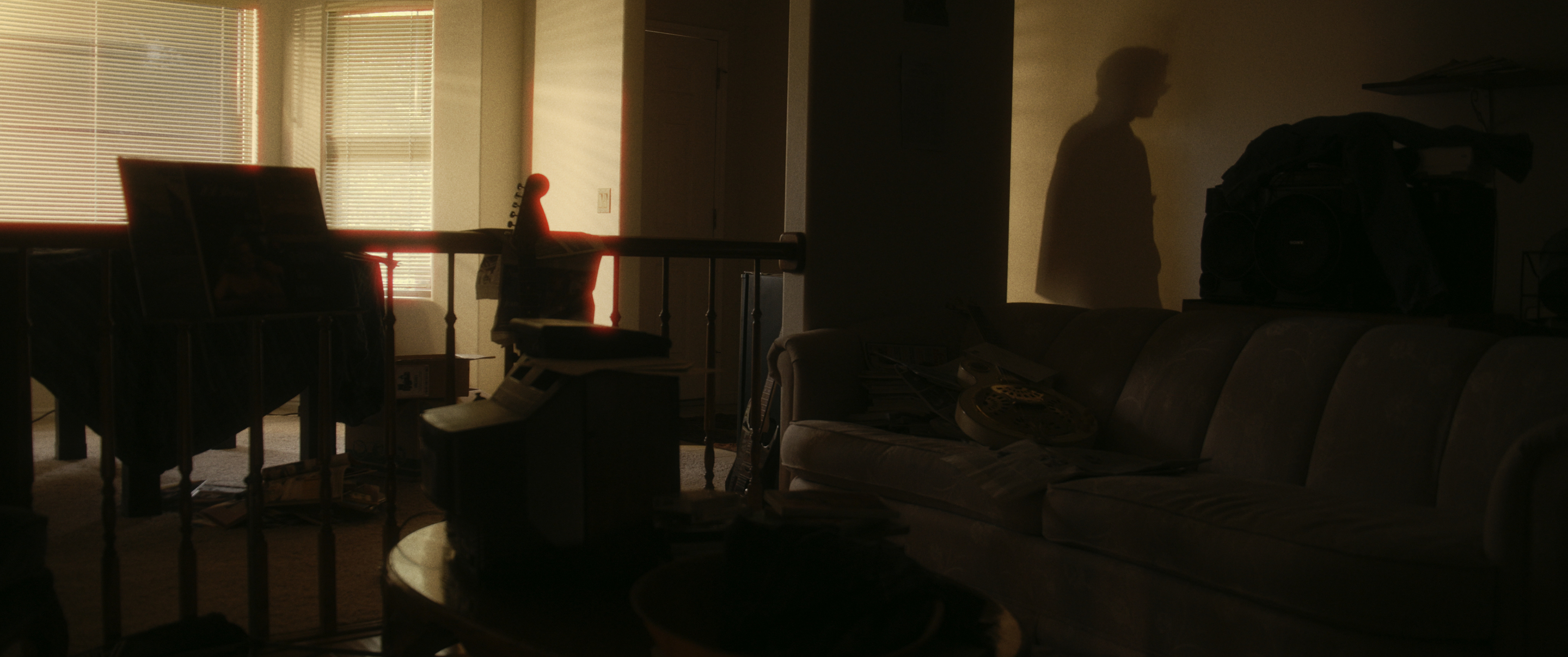 Silhouette discovered on accident during a take.