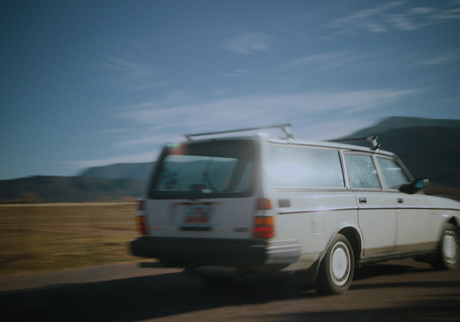 Hero Volvo 240 without a reverse gear