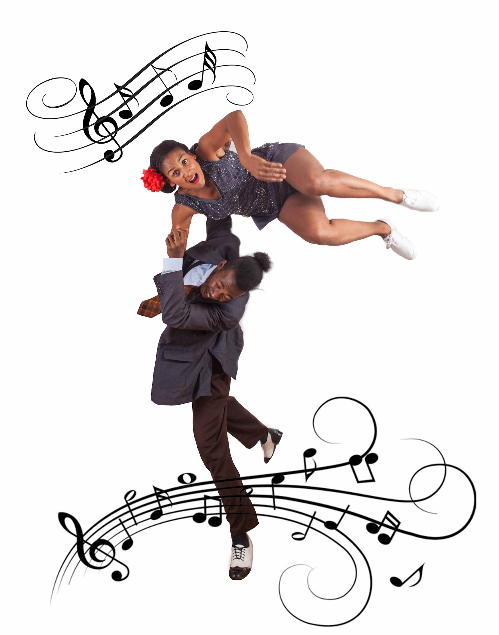 Jreena and Shango Lyndi Hop Performers