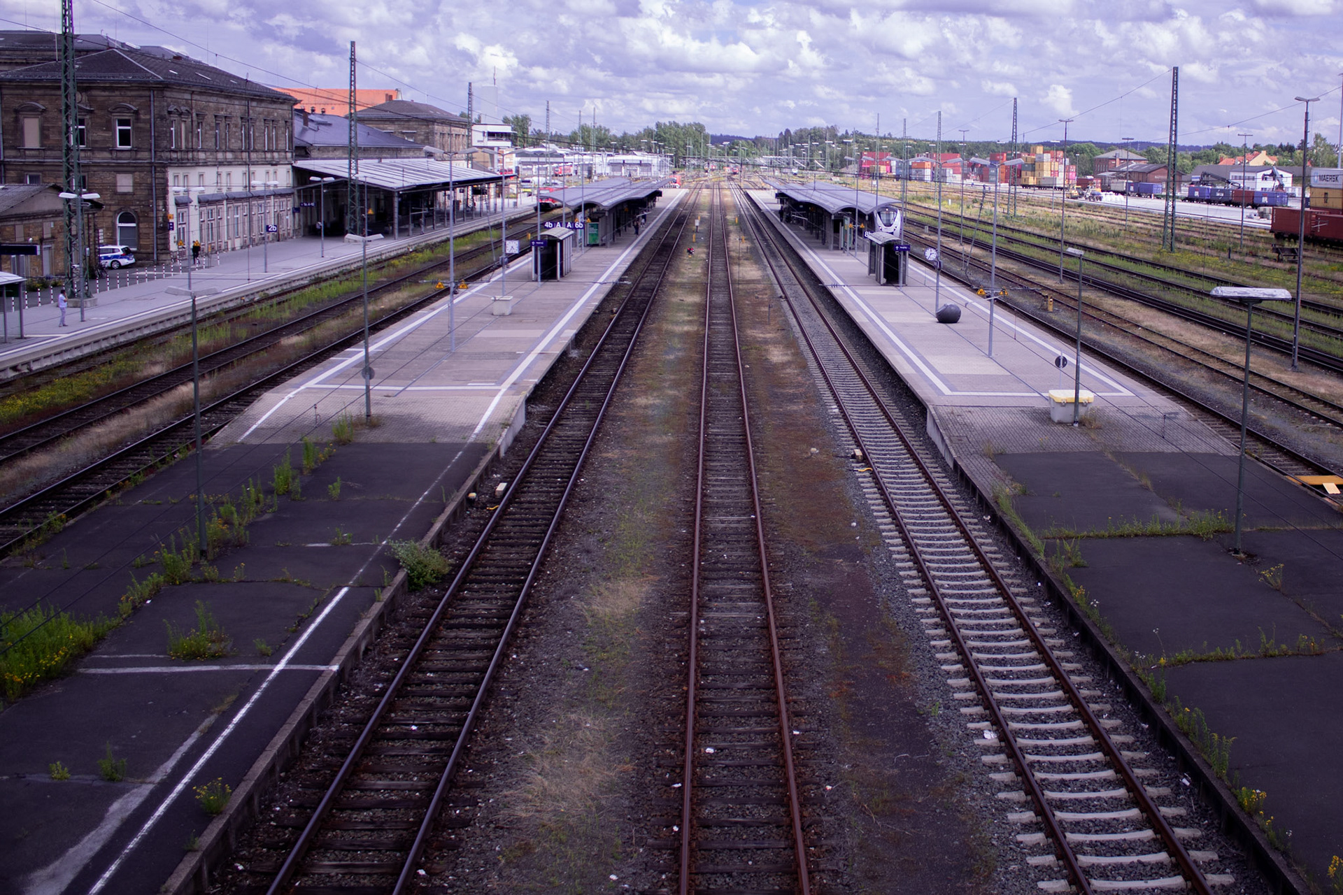 Empty Railway Station