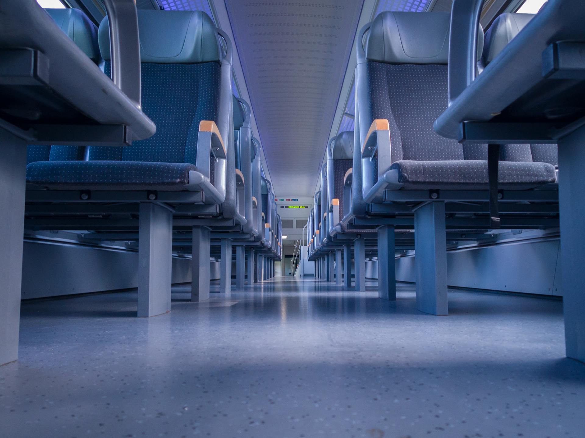 Empty Train during Corona