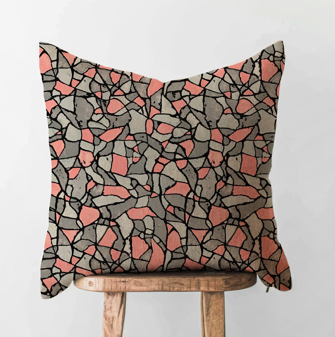 All Over abstract geometric pattern, maps pattern repeat