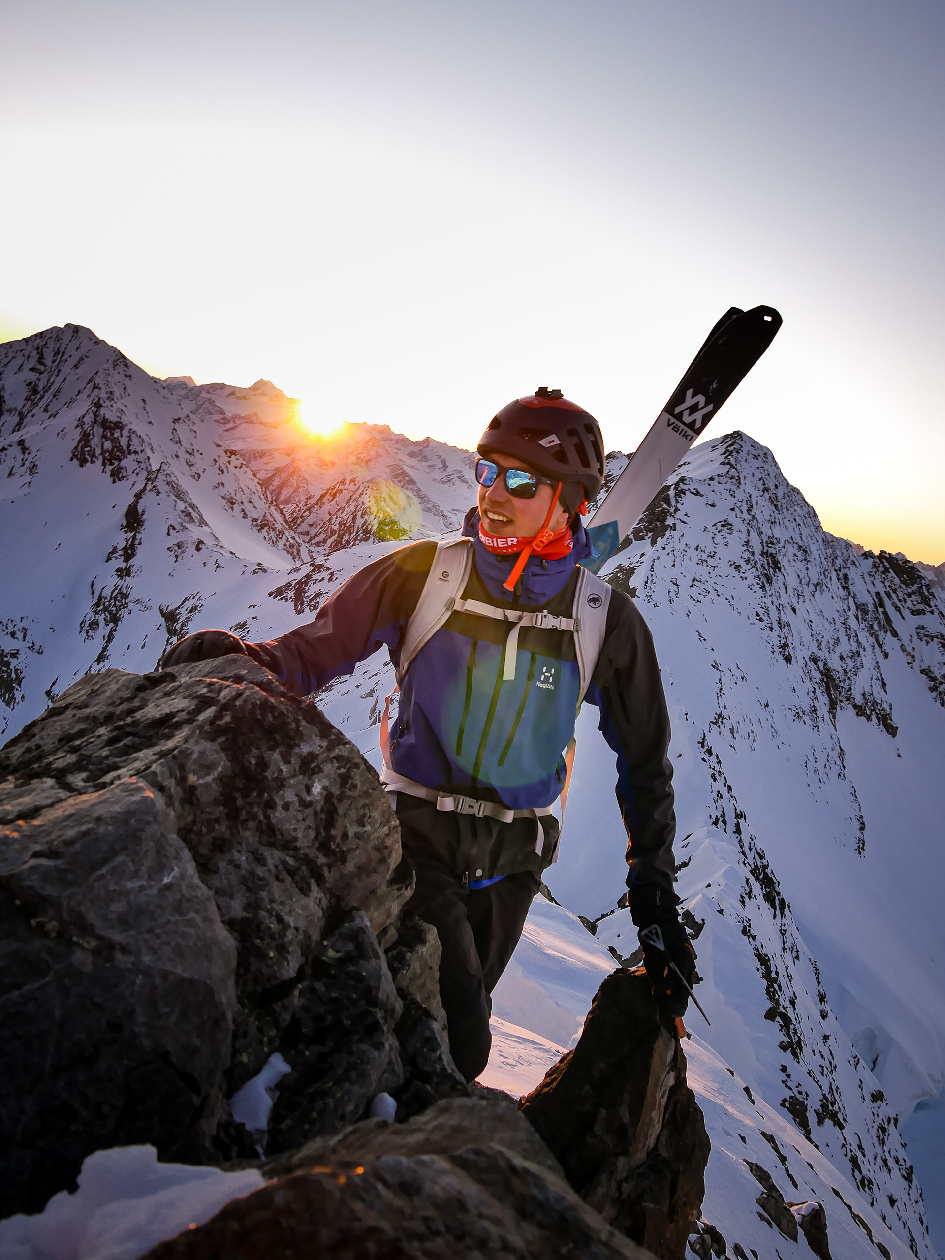 Westlicher Daunkogel 3301 m ©Cedric Weis