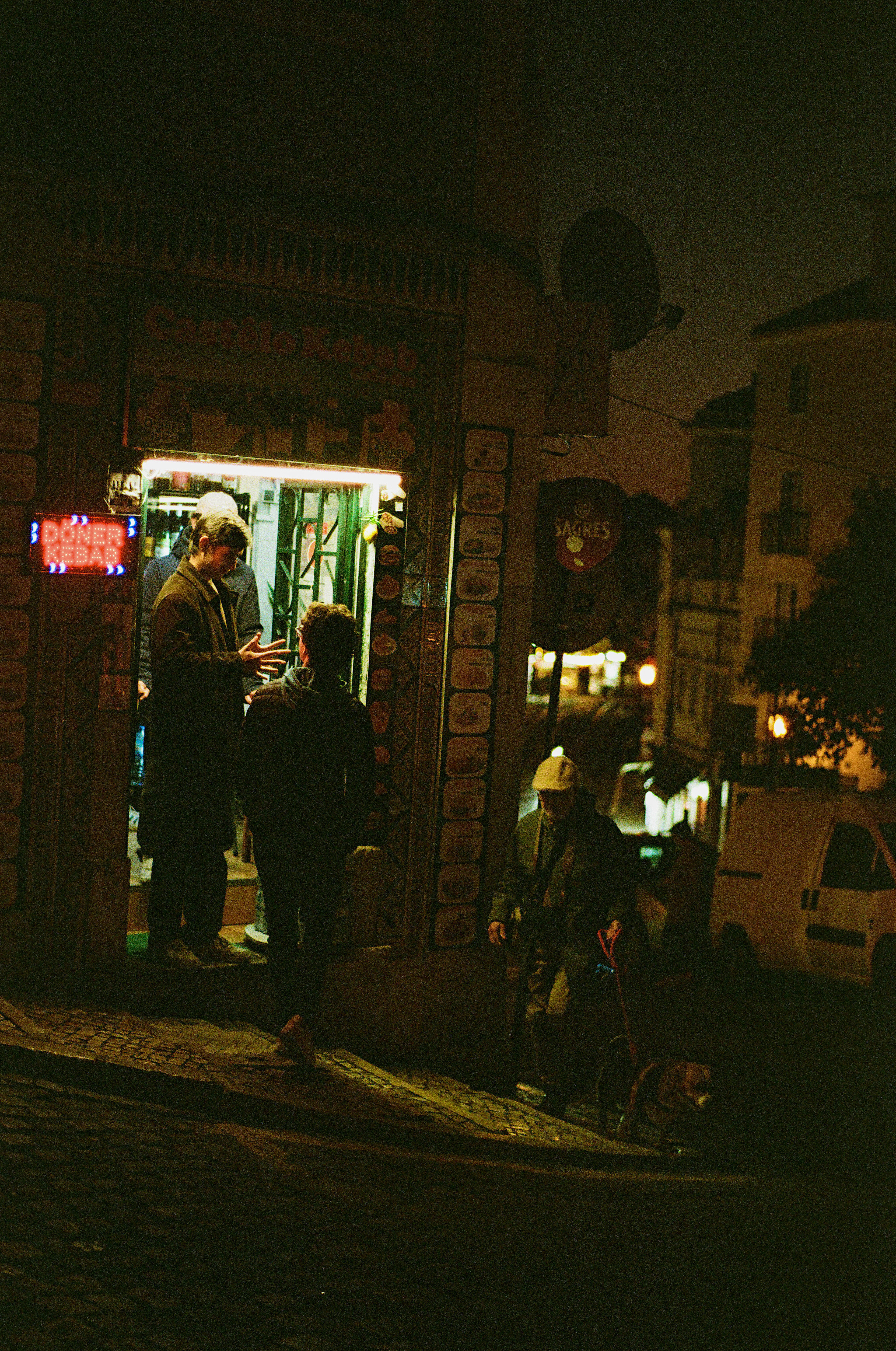 Night scene; Portugal - 2025; Contax Aria