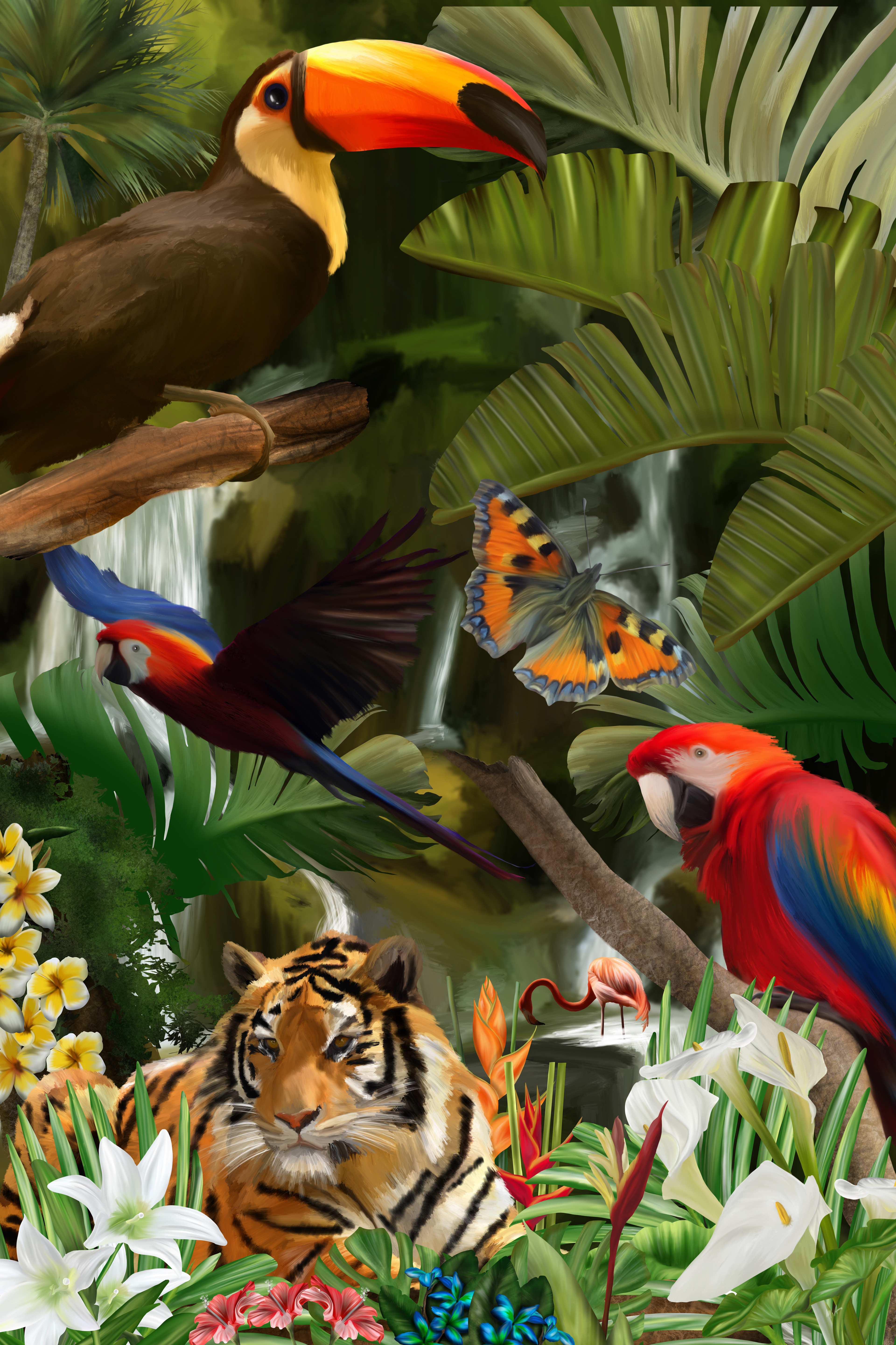 Wild artwork by Mark Taylor wildlife