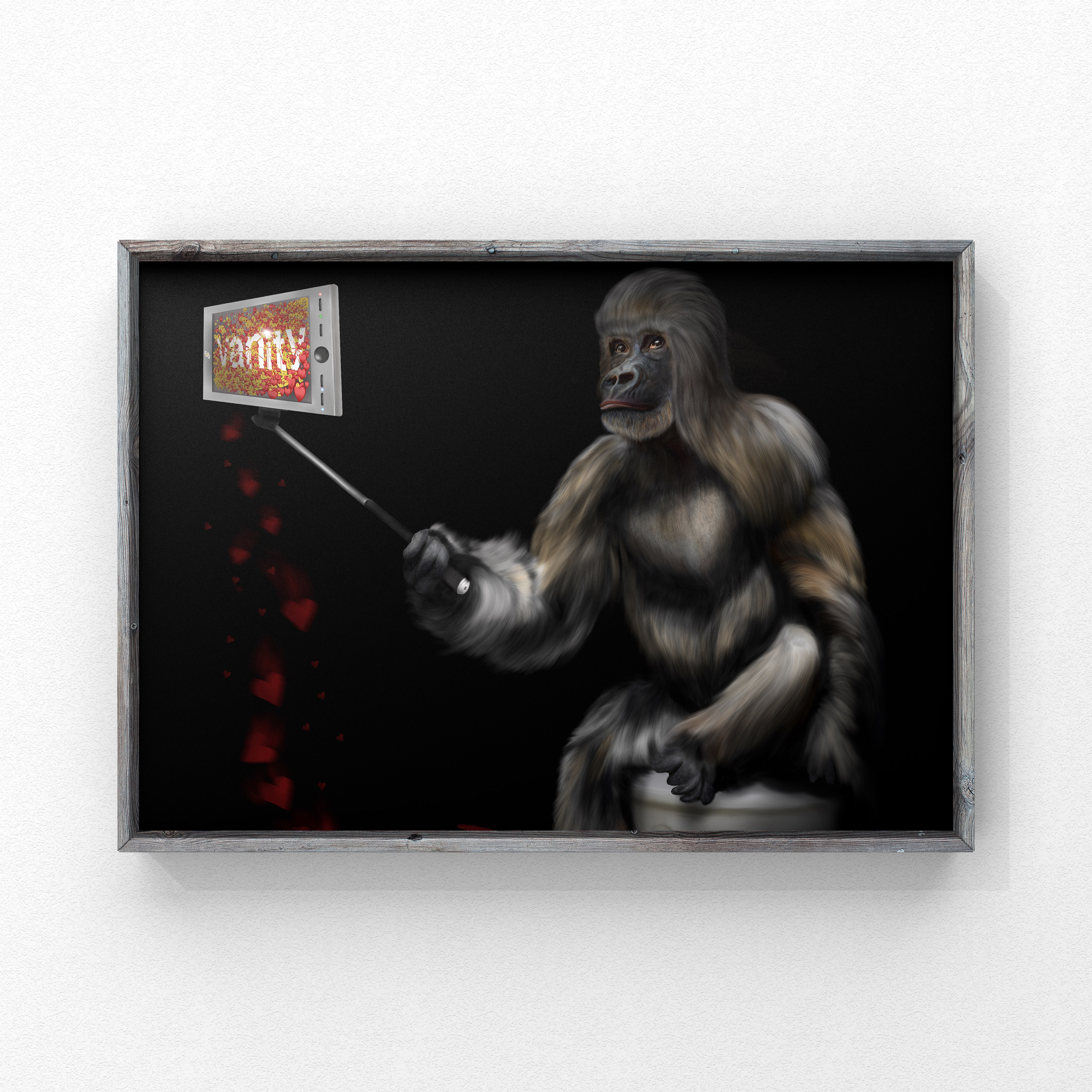 bigfoot art vanity by Mark Taylor