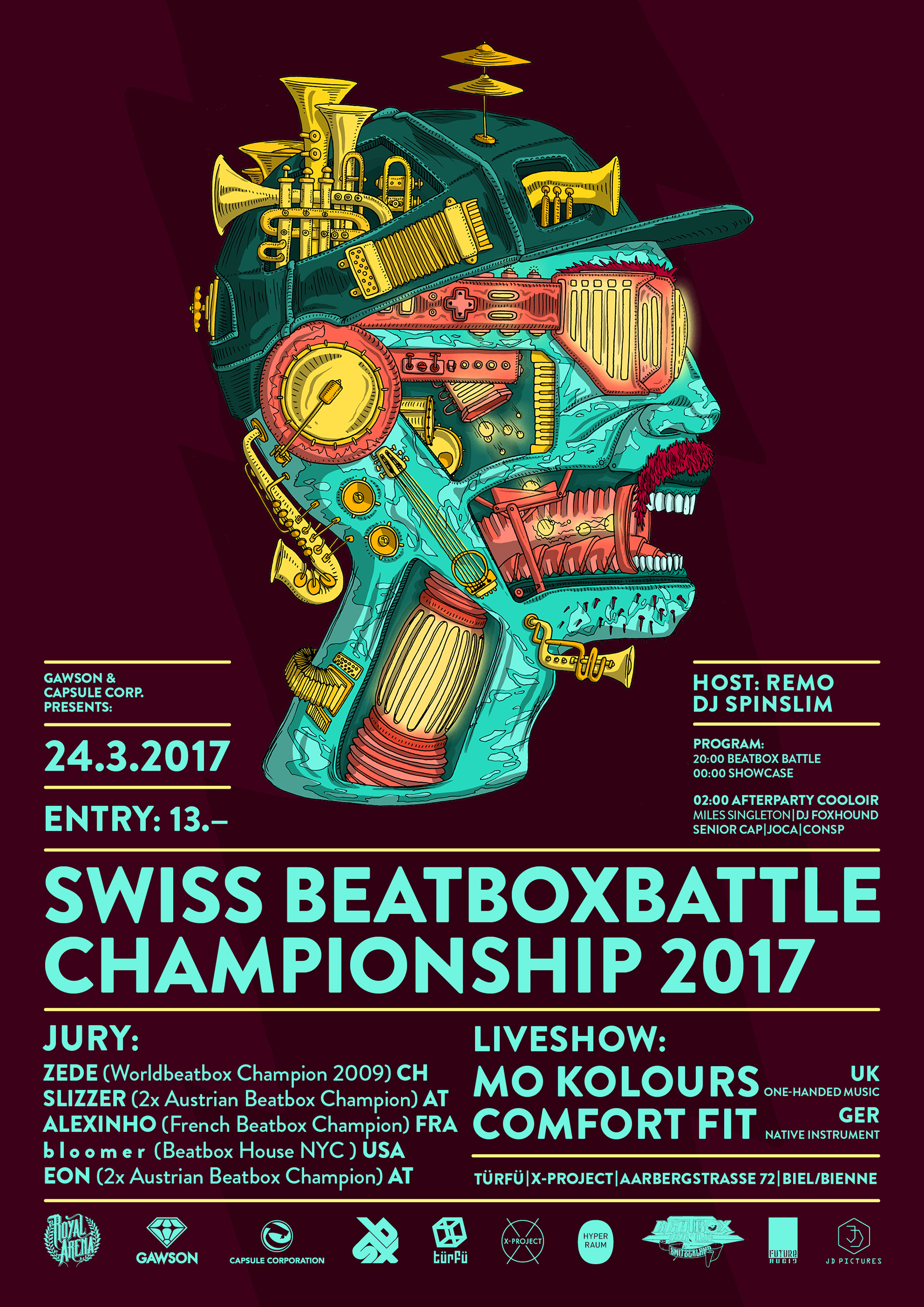 Vincent Grand Grafiker & Illustrator Beatbox Championship