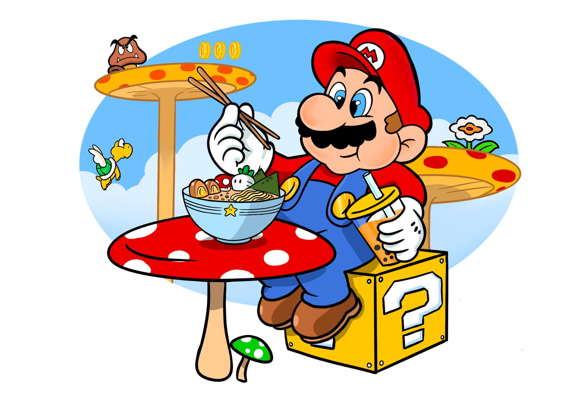 Ramen Time...in the Sky?