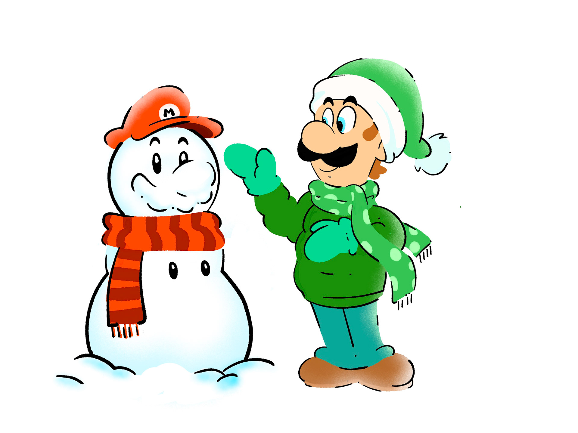 Snowmario