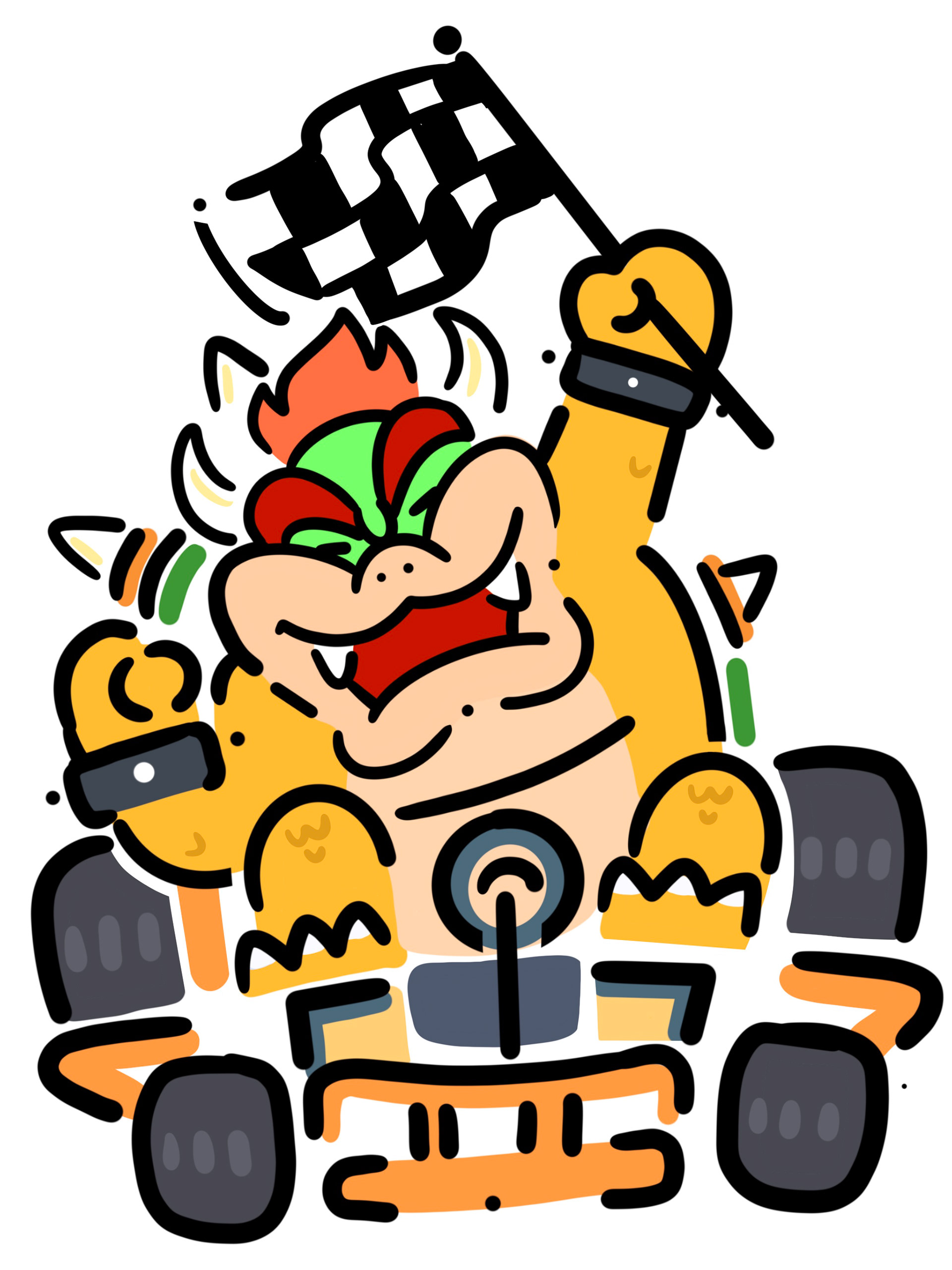 Bowser in First!