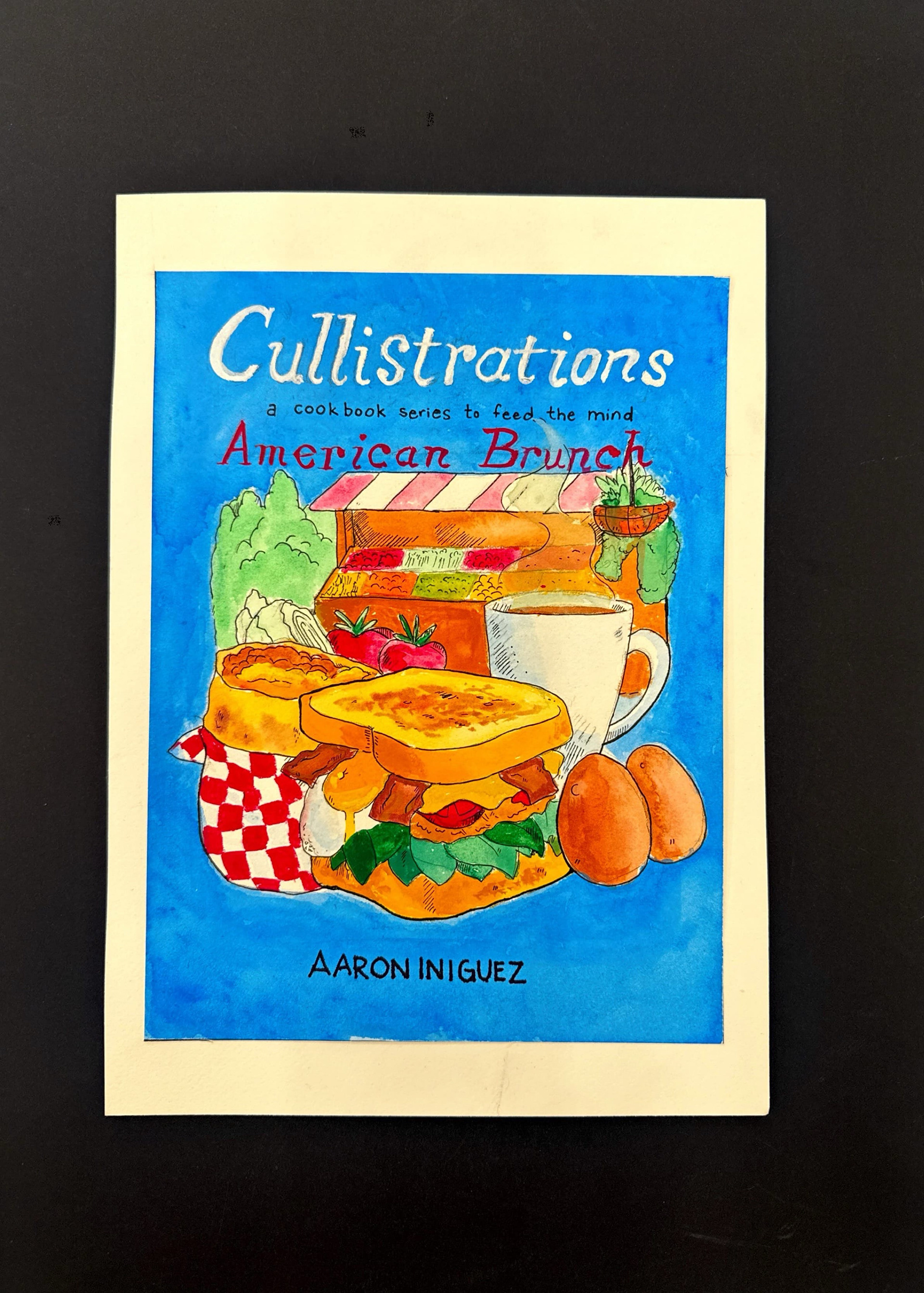 Gouache Book Cover
