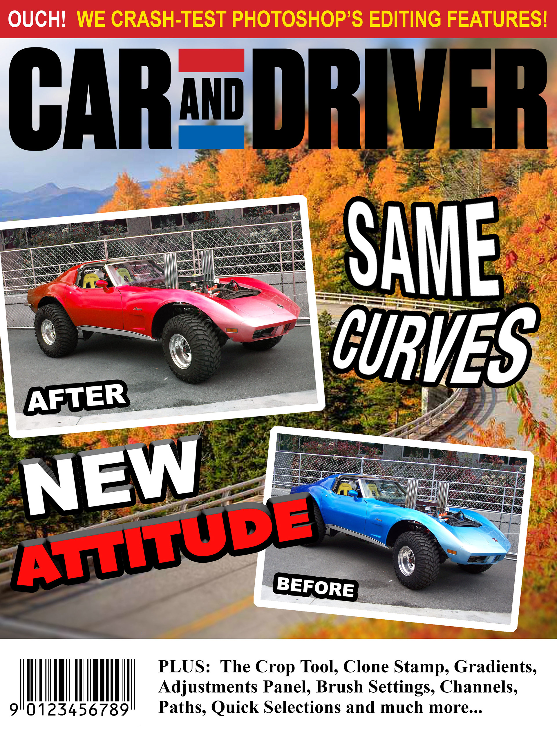 Retouched Car Color