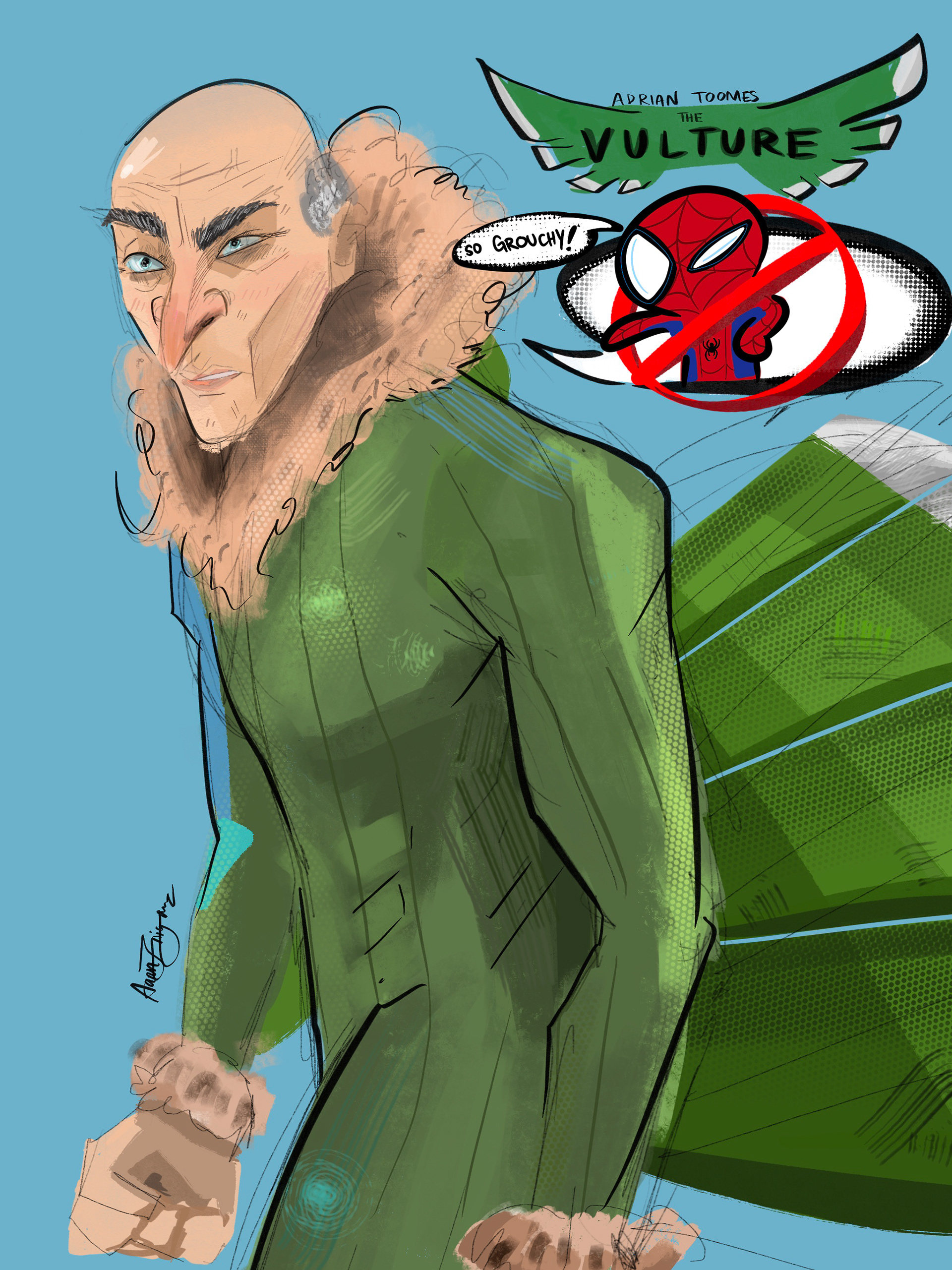 Grumpy Vulture