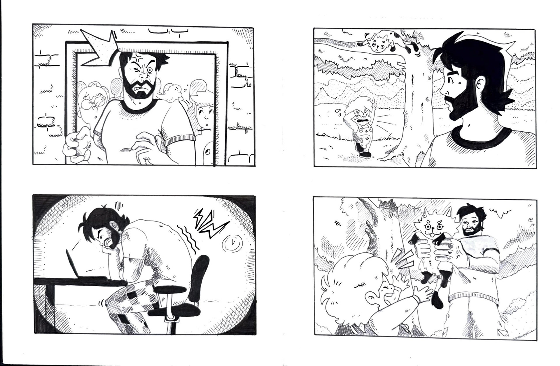 4 Panel Comic Final