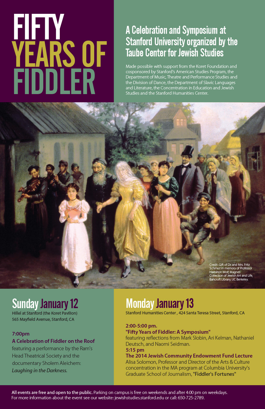 Stanford Poster design