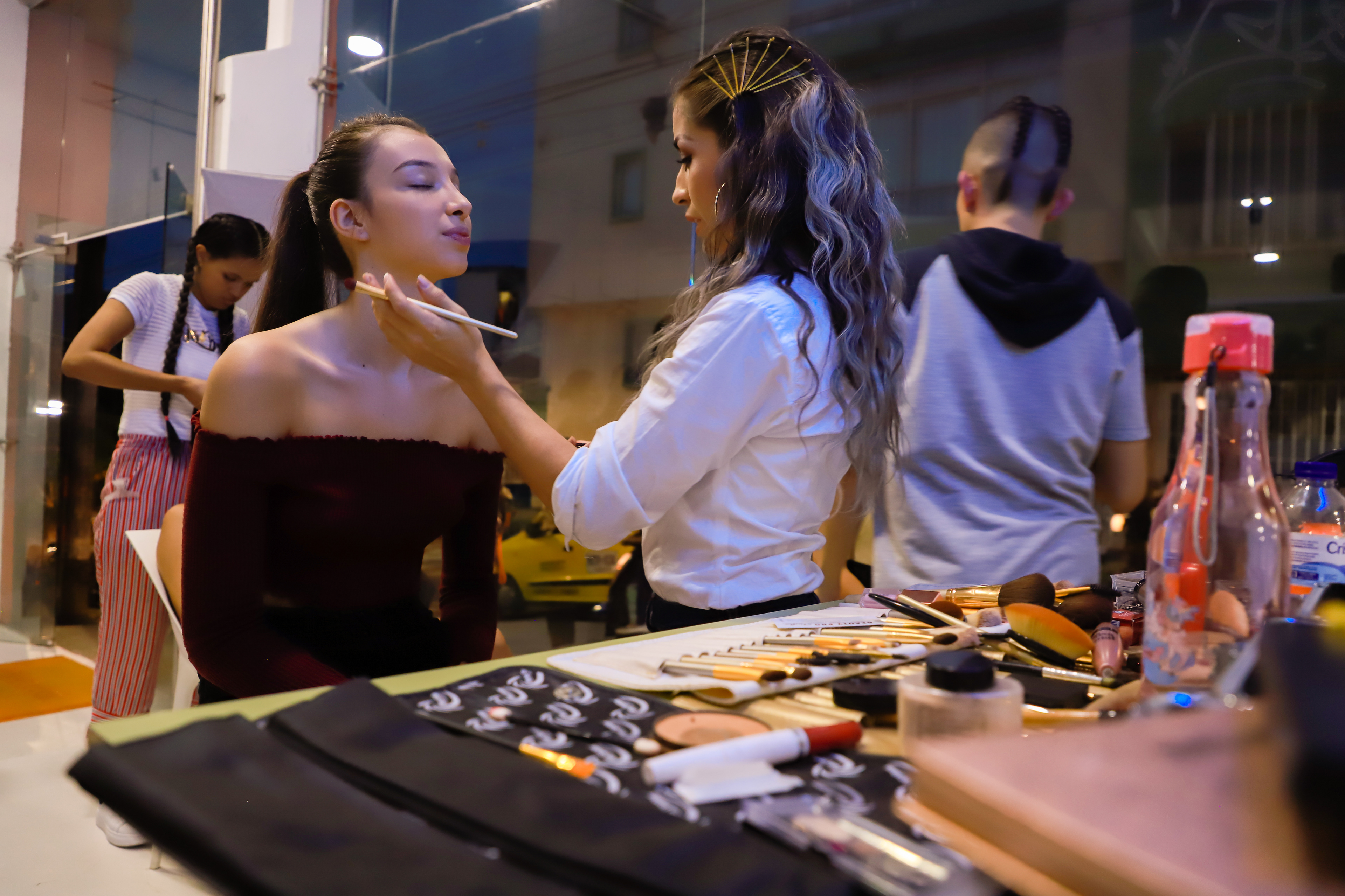 maquillaje de pasarela