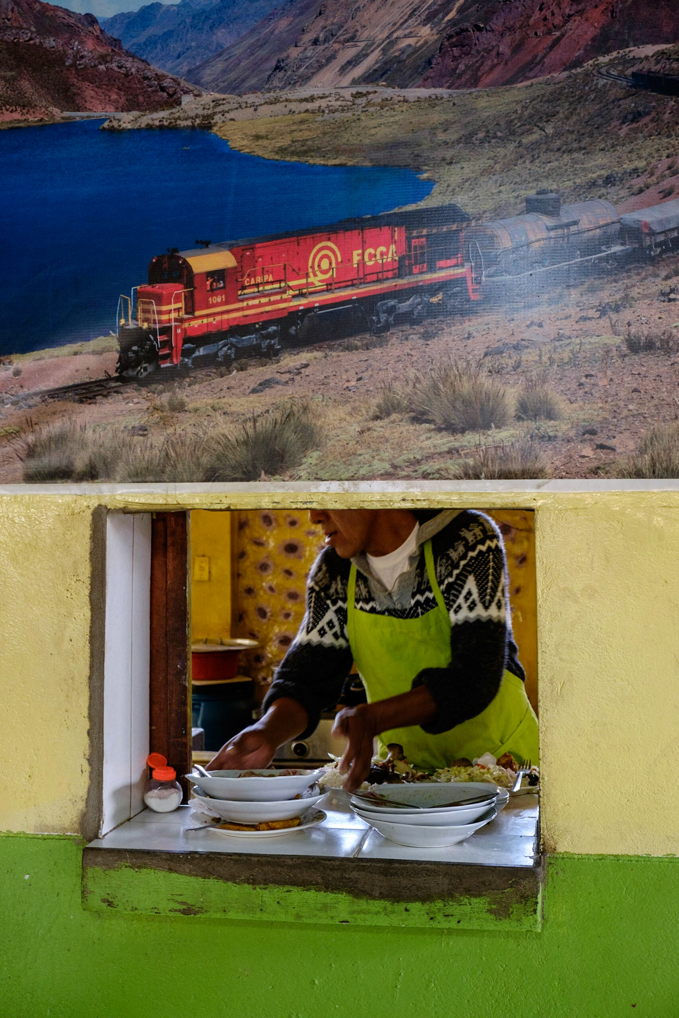 Roadside restaurant - Peru