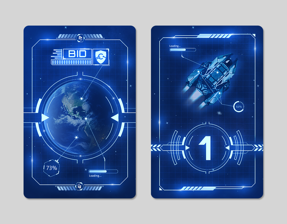 Cascore Bid Cards Graphic and Layout Design