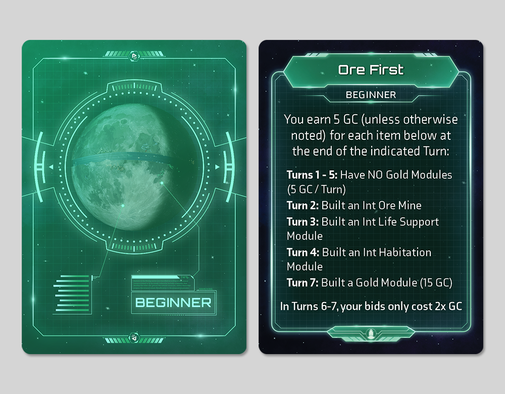 Role Cards Graphic and Layout Design