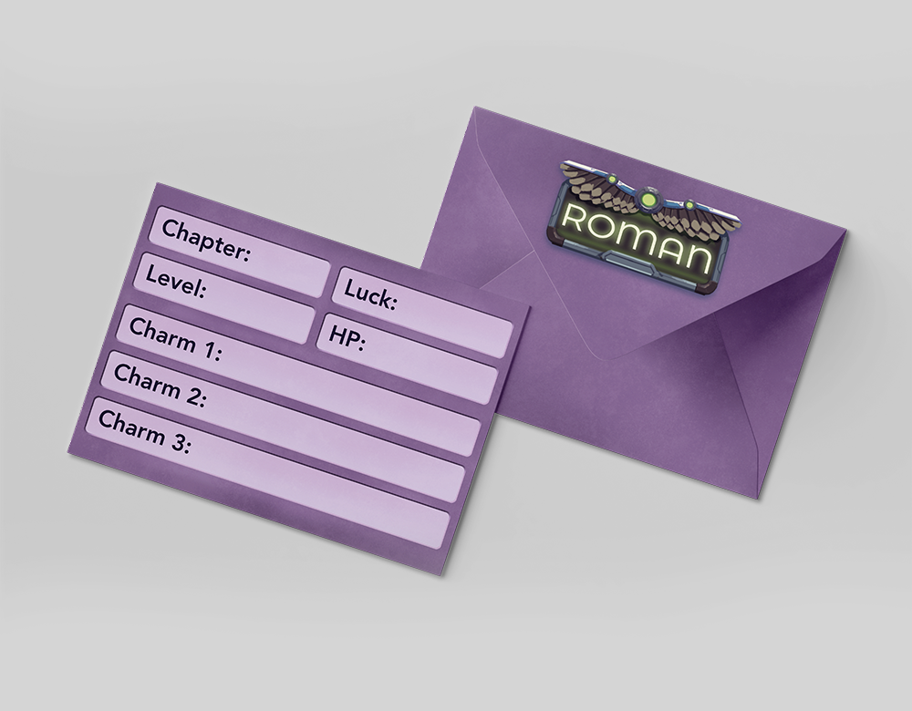 Save Game Envelope Design