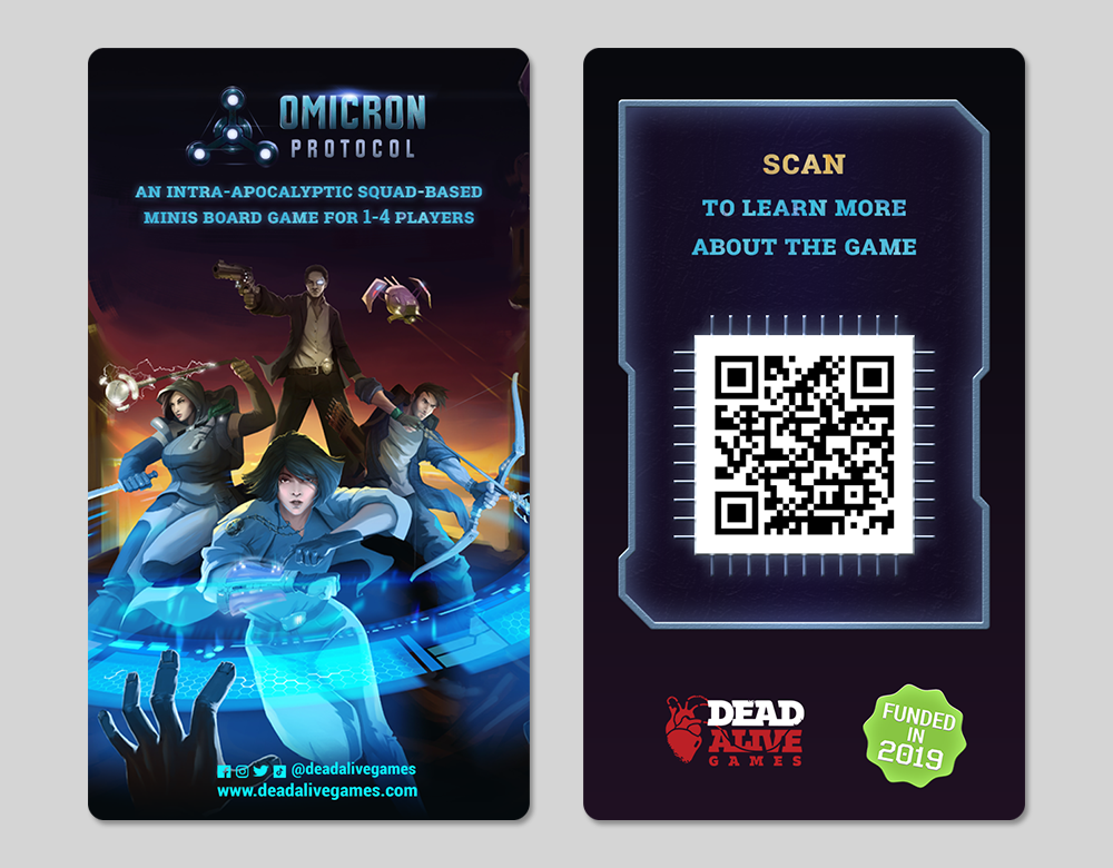 Marketing Materials: Business Card Graphic and Layout Design
