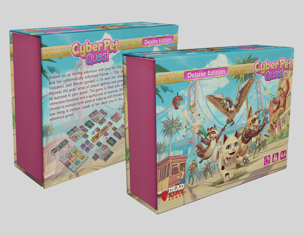 Game Box Layout Design