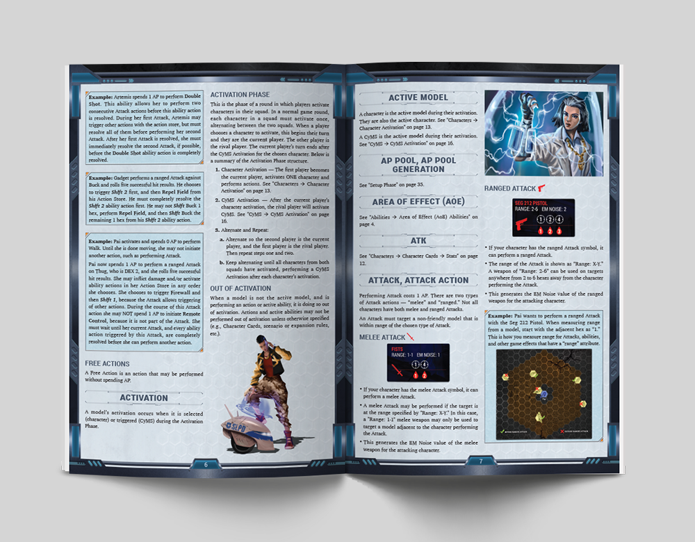 Rule Book Graphic Design and Layout