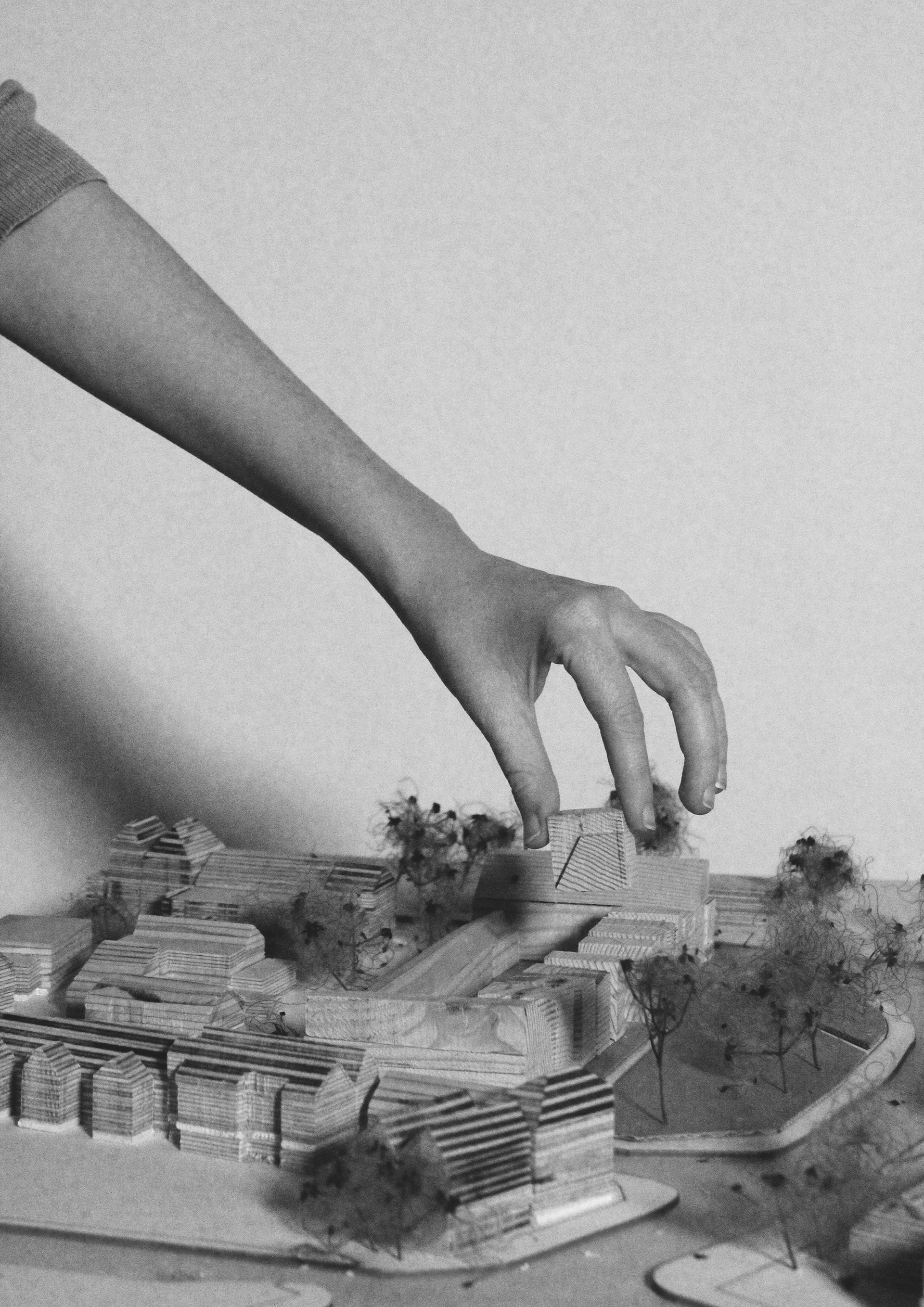 Massing model in situ