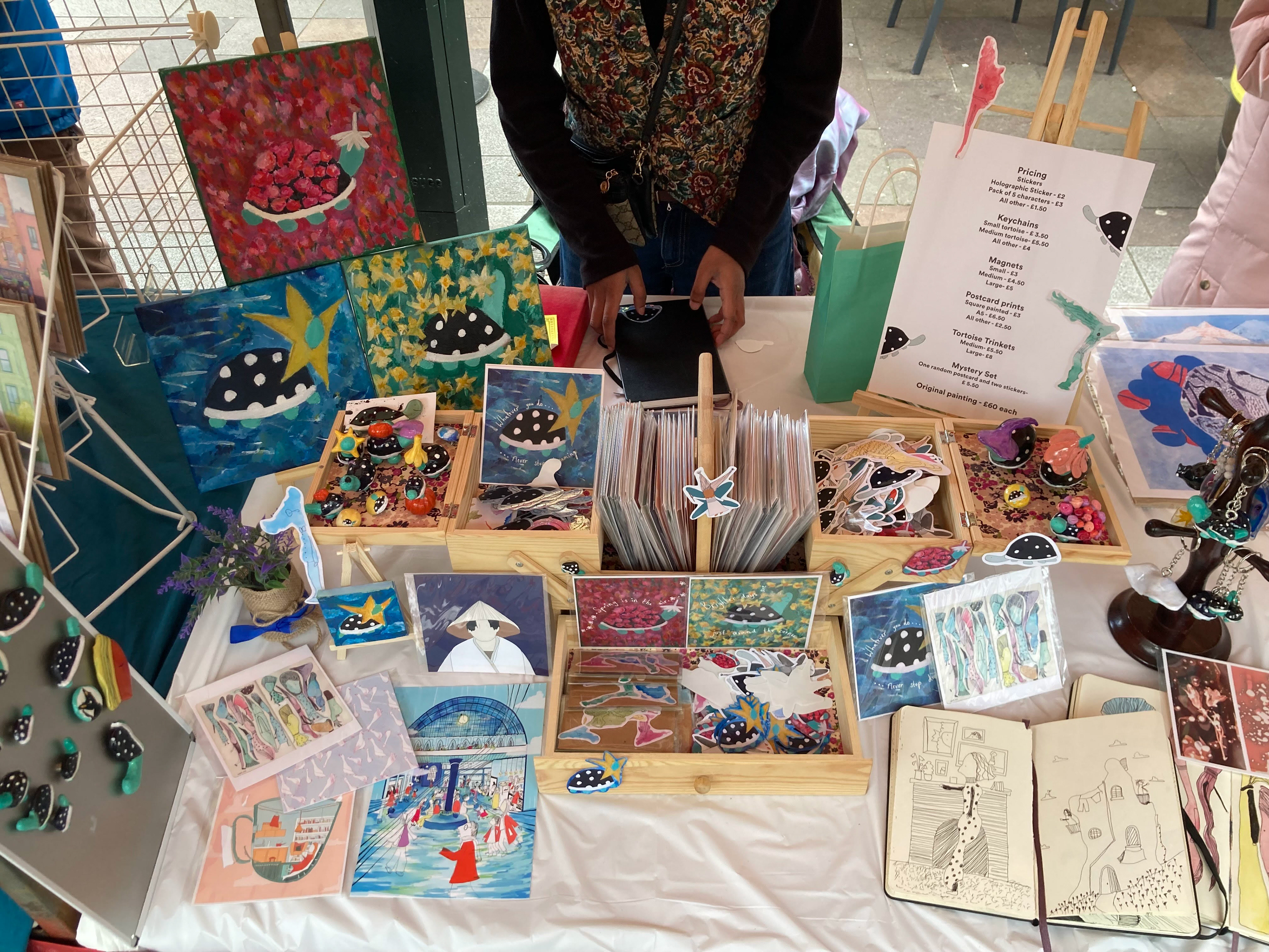Pop up Market at Open Art Spaces