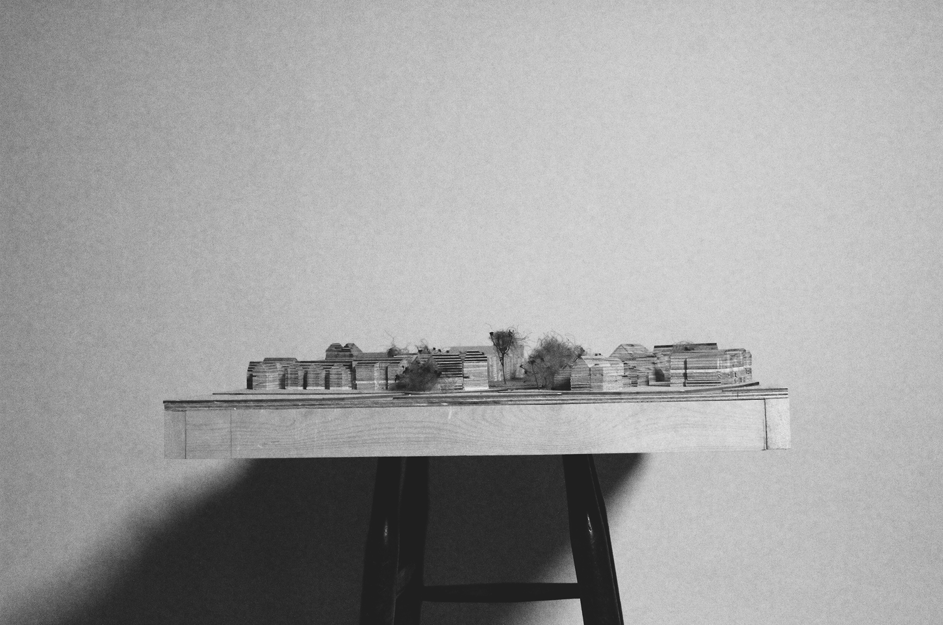 Site Model with massing in place