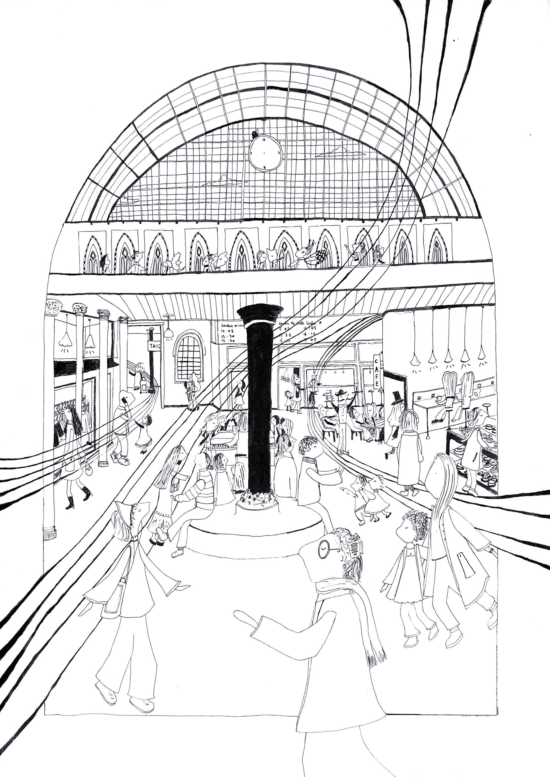 Chaos at St Pancras , 2025