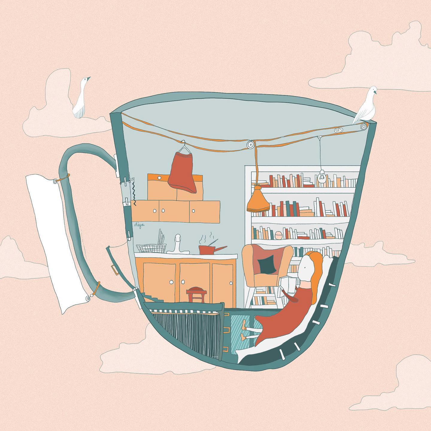 "Cup - a - Doodle" , 2021