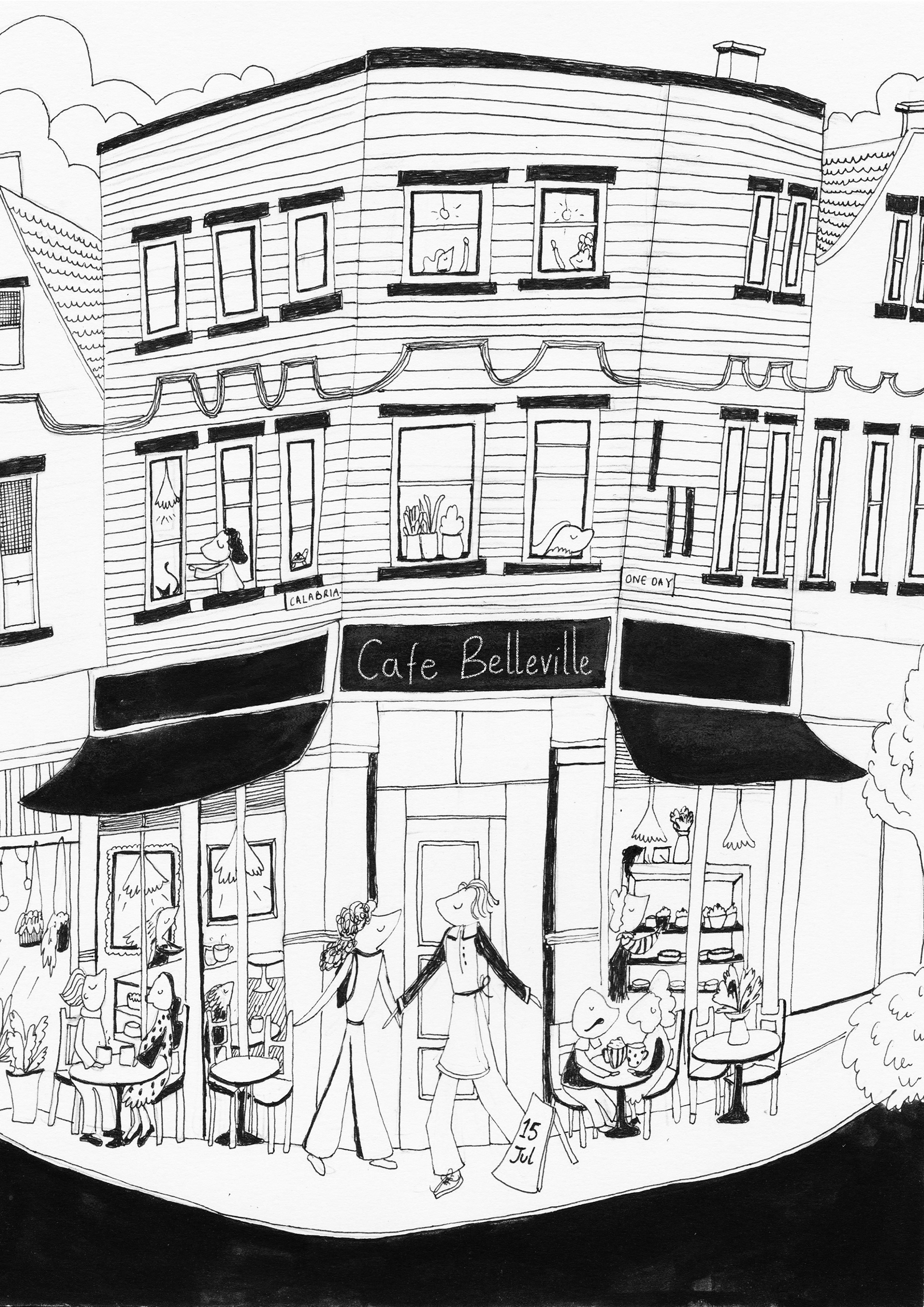 Cafe Belle Ville - Original Location, Le Maison Highbury, 2025