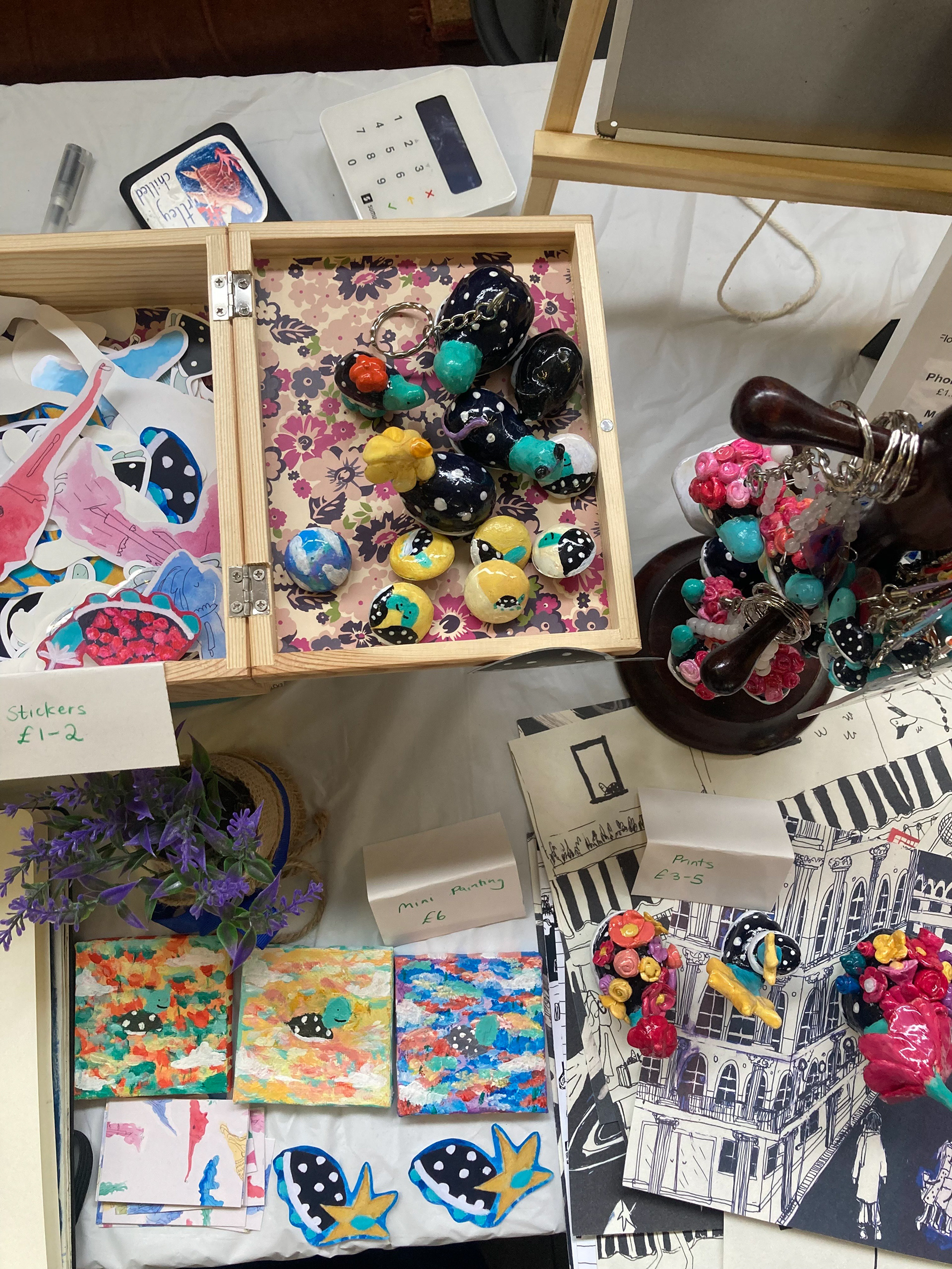 Pop up market at Set Social, Peckham, London